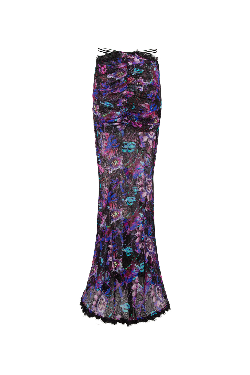 Luna B-Salvia Skirt-Etek-3-Milagron.com