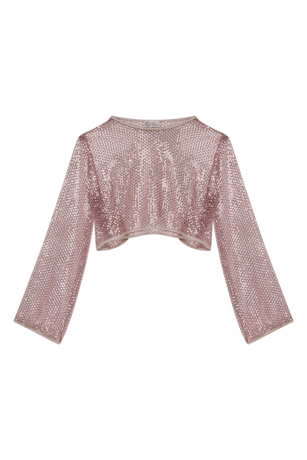 Luna Capsula-Ariella Parlak File Crop Top-Top-4-Milagron.com