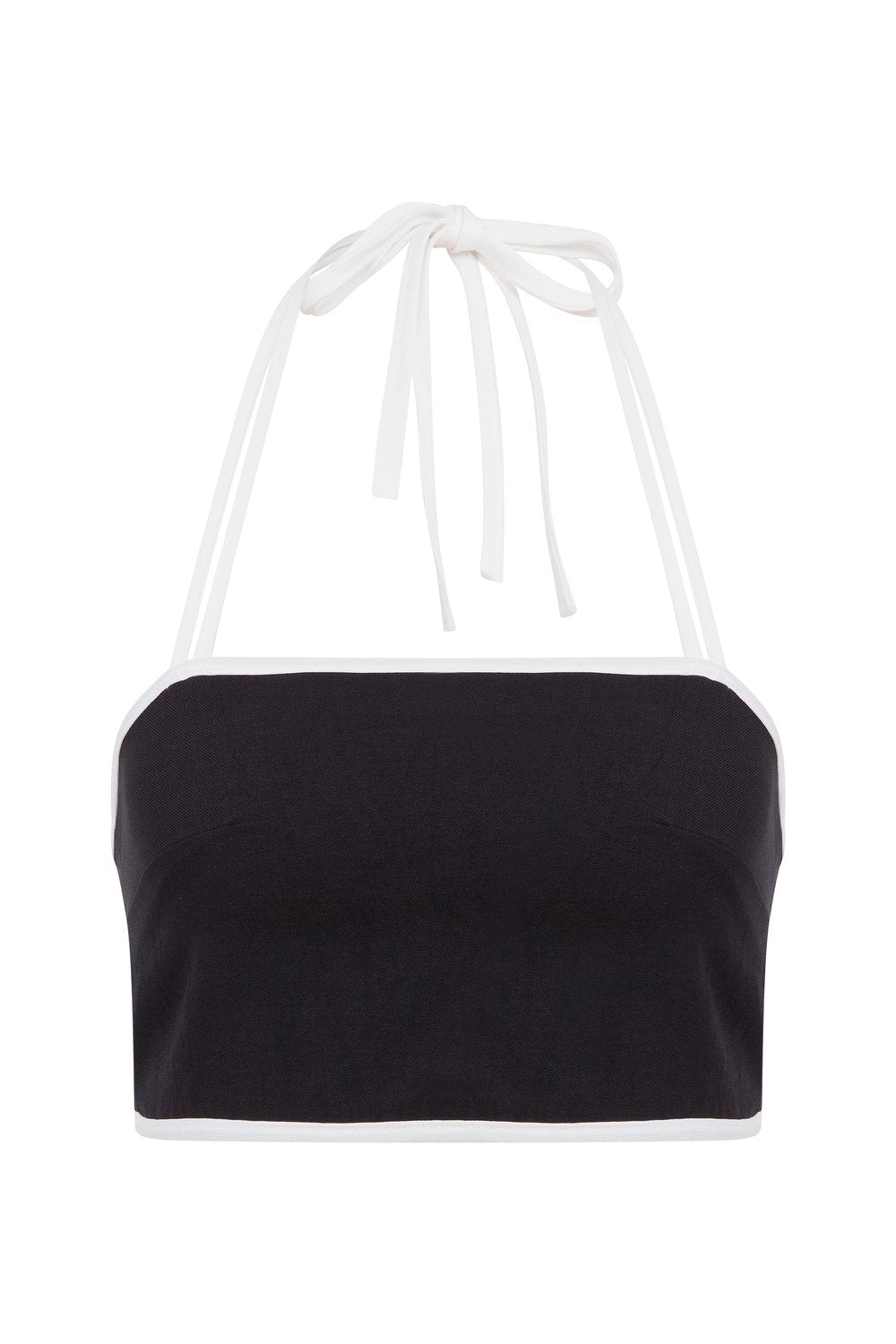 Luna Capsula-Cote D'azur Askılı Crop-şort Takım-Alt - Üst Takım-5-Milagron.com