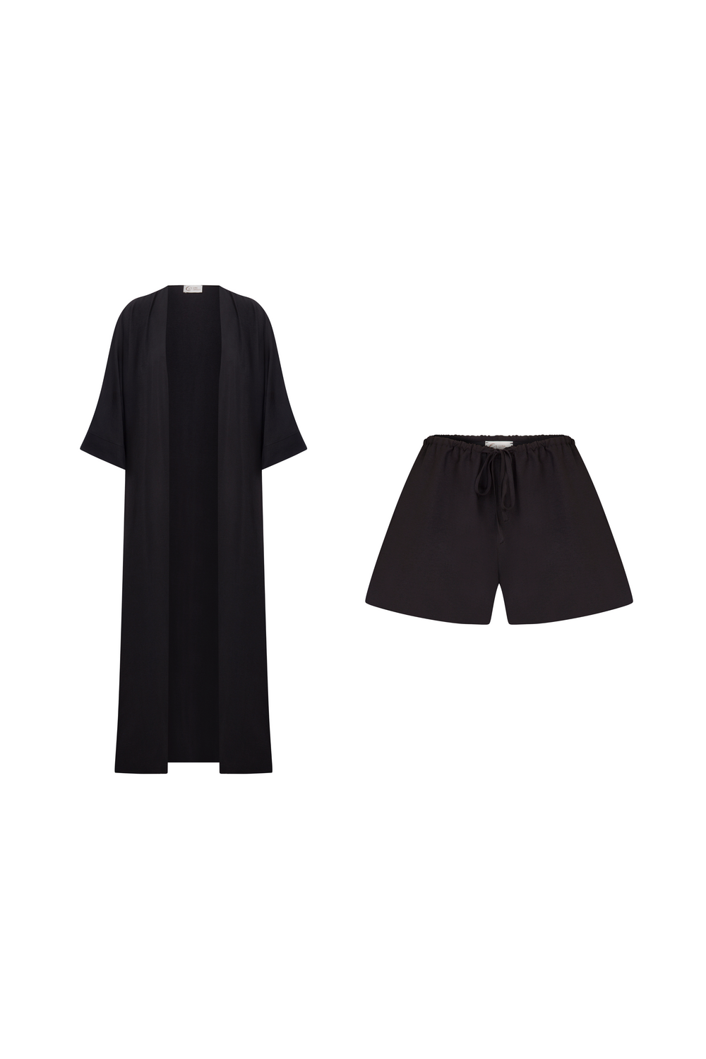 Luna Capsula-Ni̇ce Ki̇mono-şort Takım-Alt - Üst Takım-4-Milagron.com