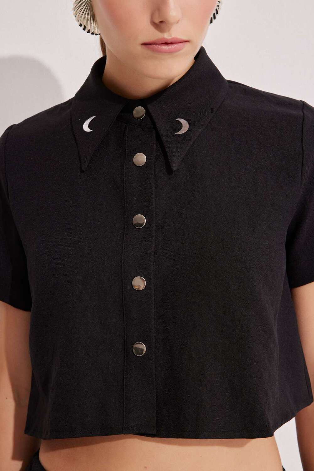 Luna Capsula-St Tropez Keten Gömlek Pantolon Takım-Alt - Üst Takım-4-Milagron.com