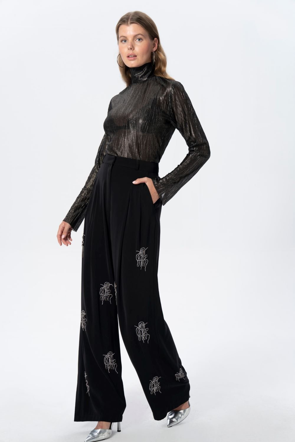 Luna Per Noctes-Transparent Blouse-Bluz-2-Milagron.com