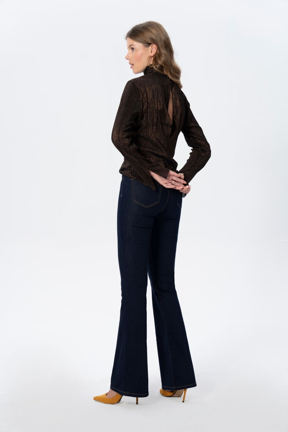 Luna Per Noctes-Transparent Blouse-Top-2-Milagron.com