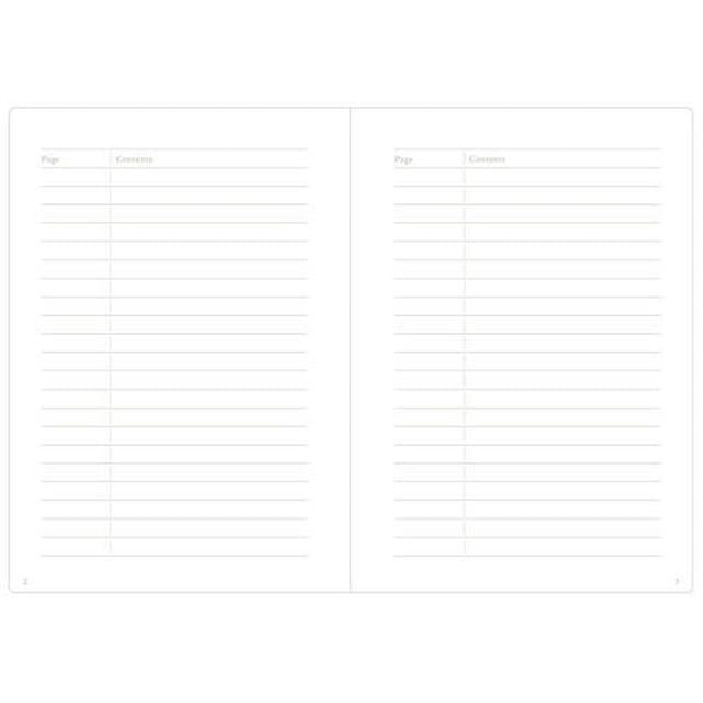 Maruman Mnemosyne Journal Sert Kapak A5 Noktalı Lacivert Defter N888-72