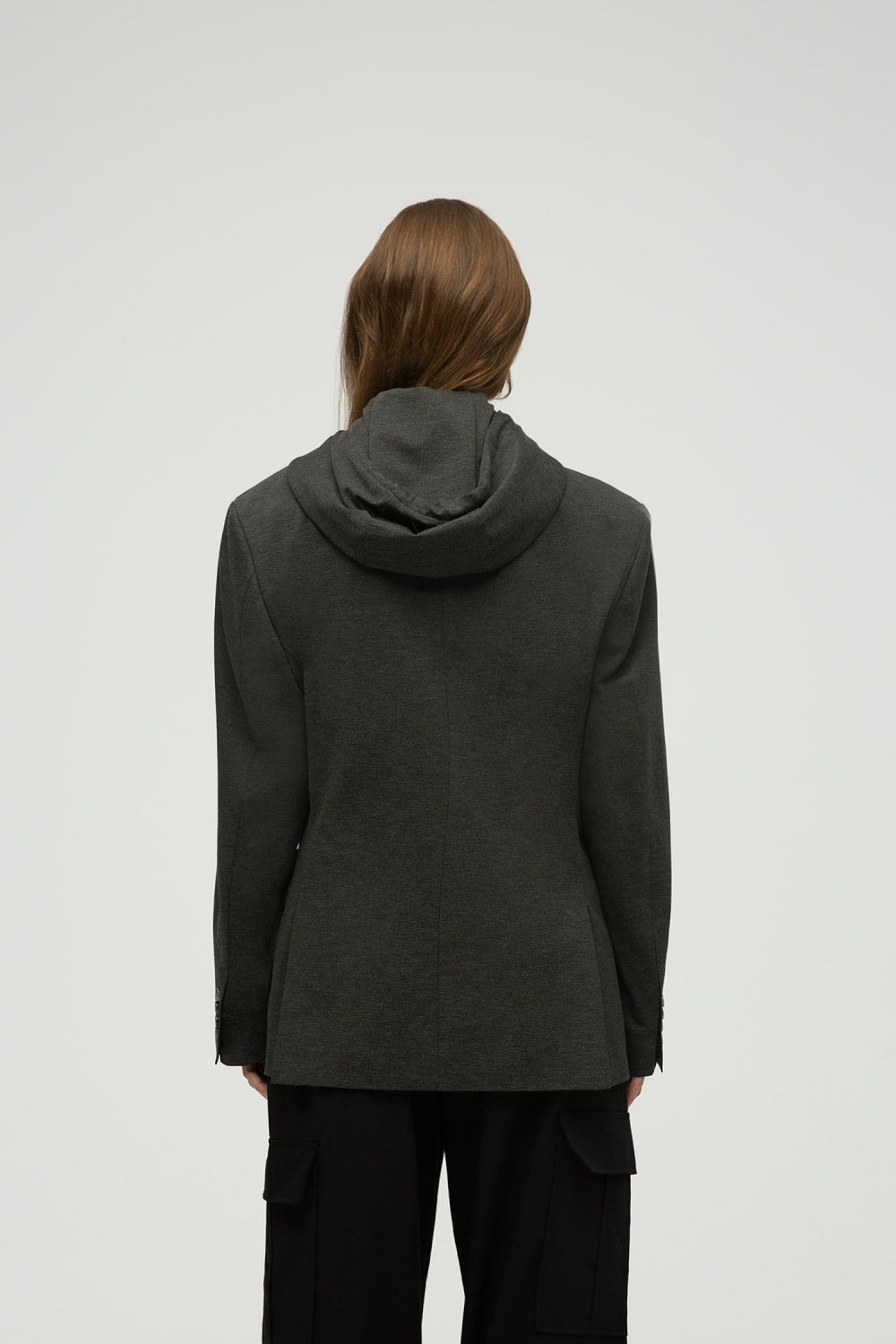 MAXIMUS-Eran Çıkabilir Kapüşonlu Oversize Örme Blazer-Ceket-3-Milagron.com