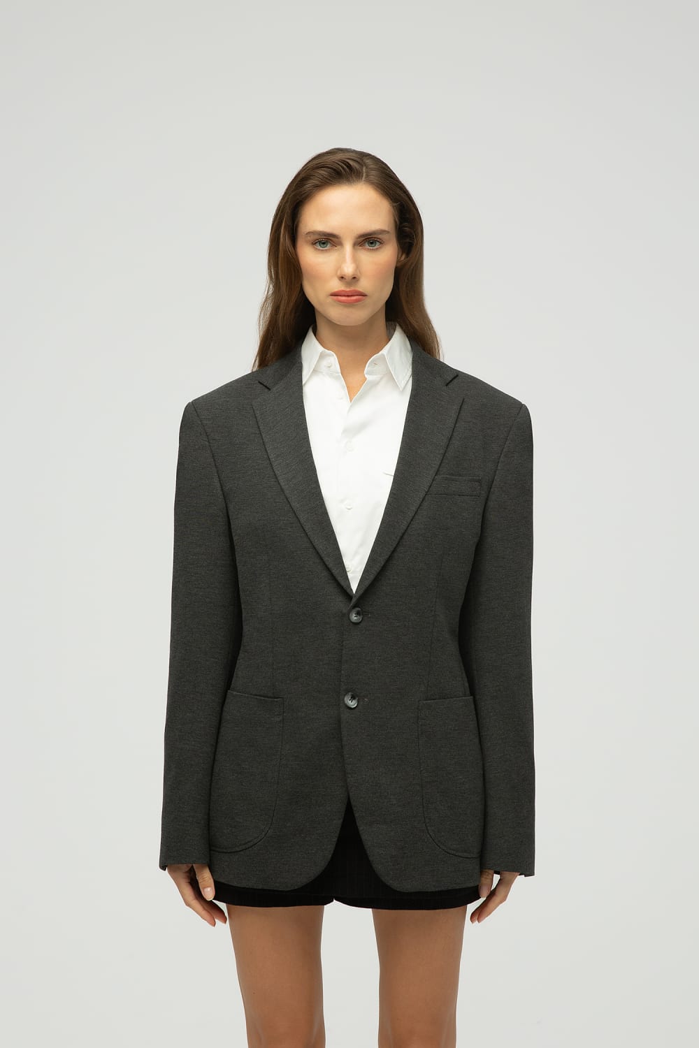 MAXIMUS-Eran Çıkabilir Kapüşonlu Oversize Örme Blazer-Ceket-7-Milagron.com