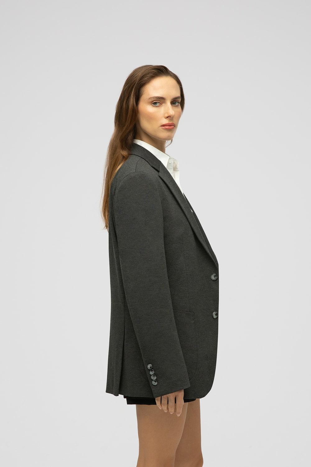 MAXIMUS-Eran Çıkabilir Kapüşonlu Oversize Örme Blazer-Ceket-8-Milagron.com