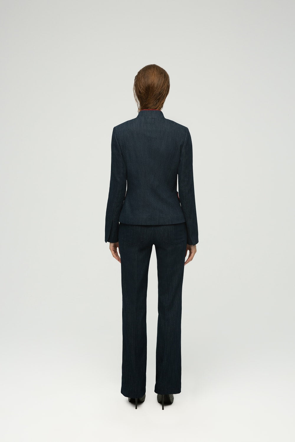 MAXIMUS-Rea Denim Görünümlü Esnek Pantolon-Pantolon-3-Milagron.com