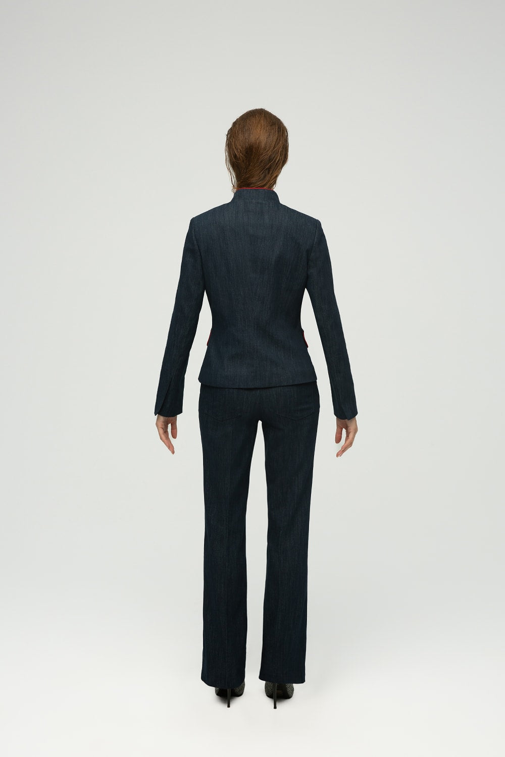 MAXIMUS-Rea Denim Görünümlü Esnek Pantolon-Pantolon-4-Milagron.com