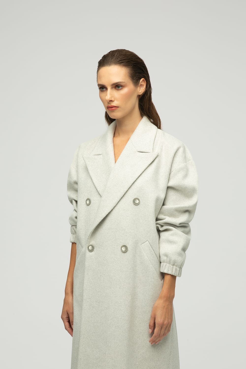 MAXIMUS-Suzan Oversize Yün Palto-Kaban-3-Milagron.com