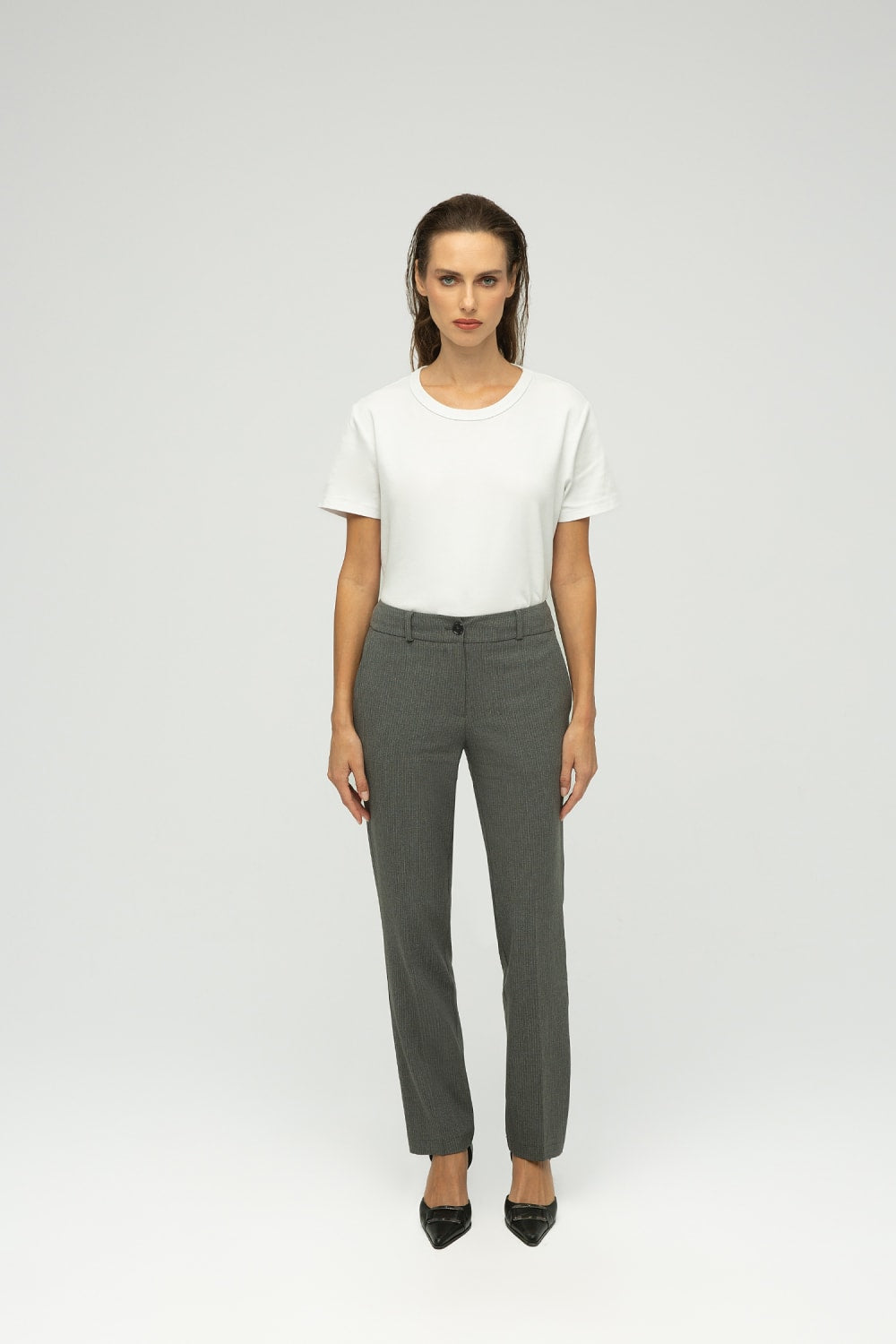 MAXIMUS-Valencia Cigarette Streç Pantolon-Kumaş Pantolon-3-Milagron.com