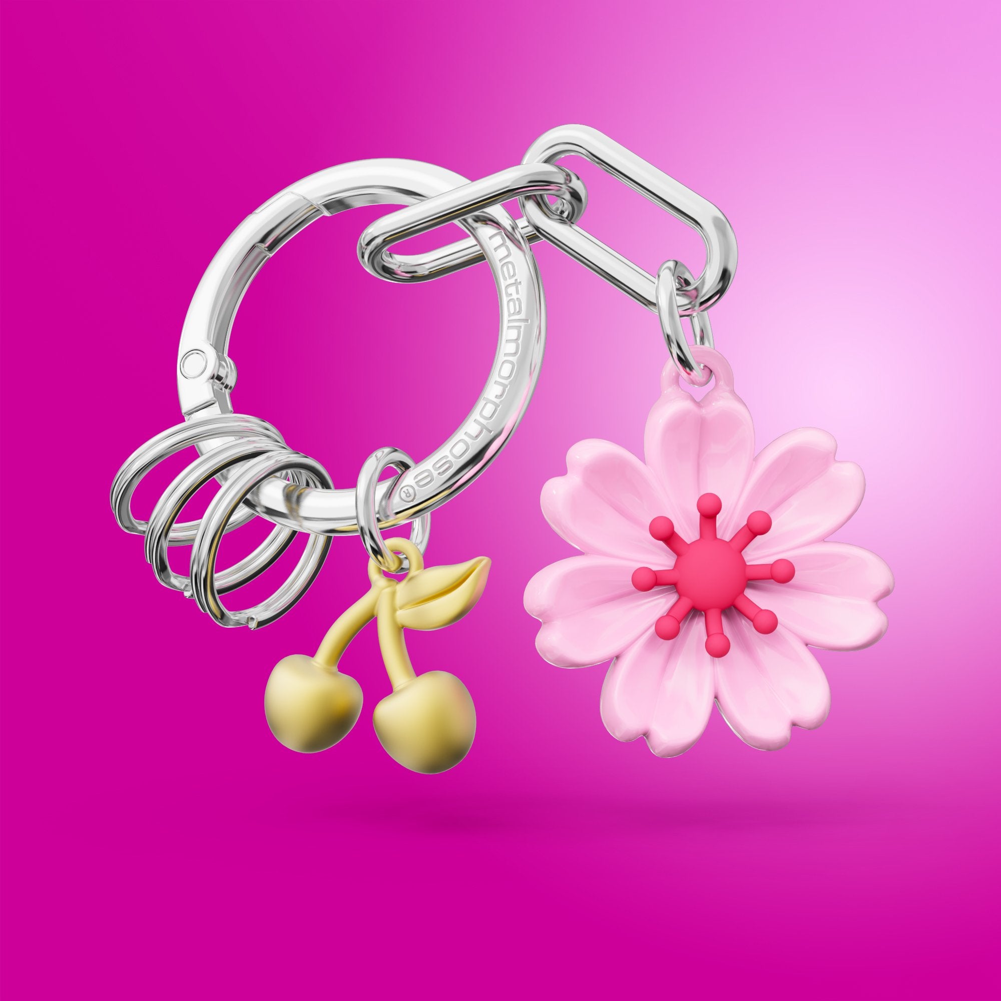Metalmorphose Nature Cherry Blossom Anahtarlık / Çanta Aksesuarı