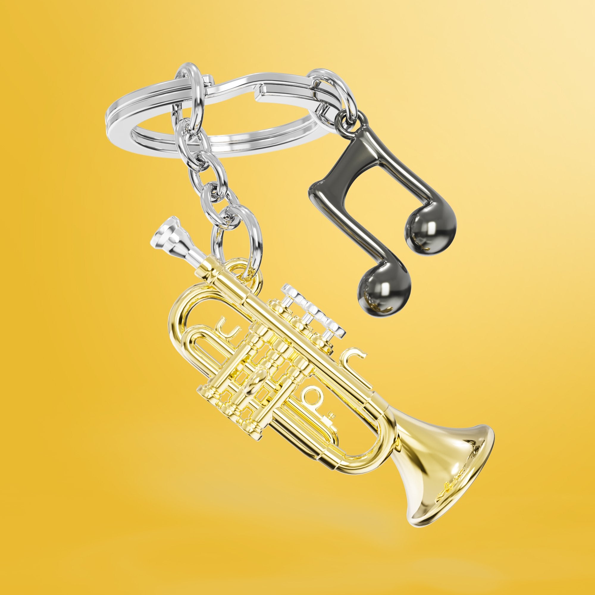 Metalmorphose Trumpet Anahtarlık