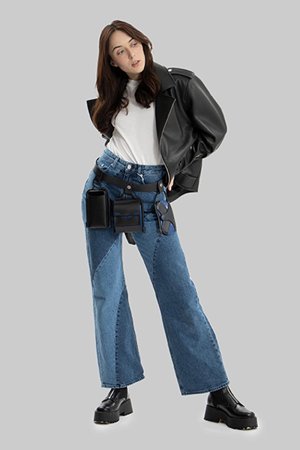 MX Clan-Baldric Mavi-Omuz Çantası-5-Milagron.com