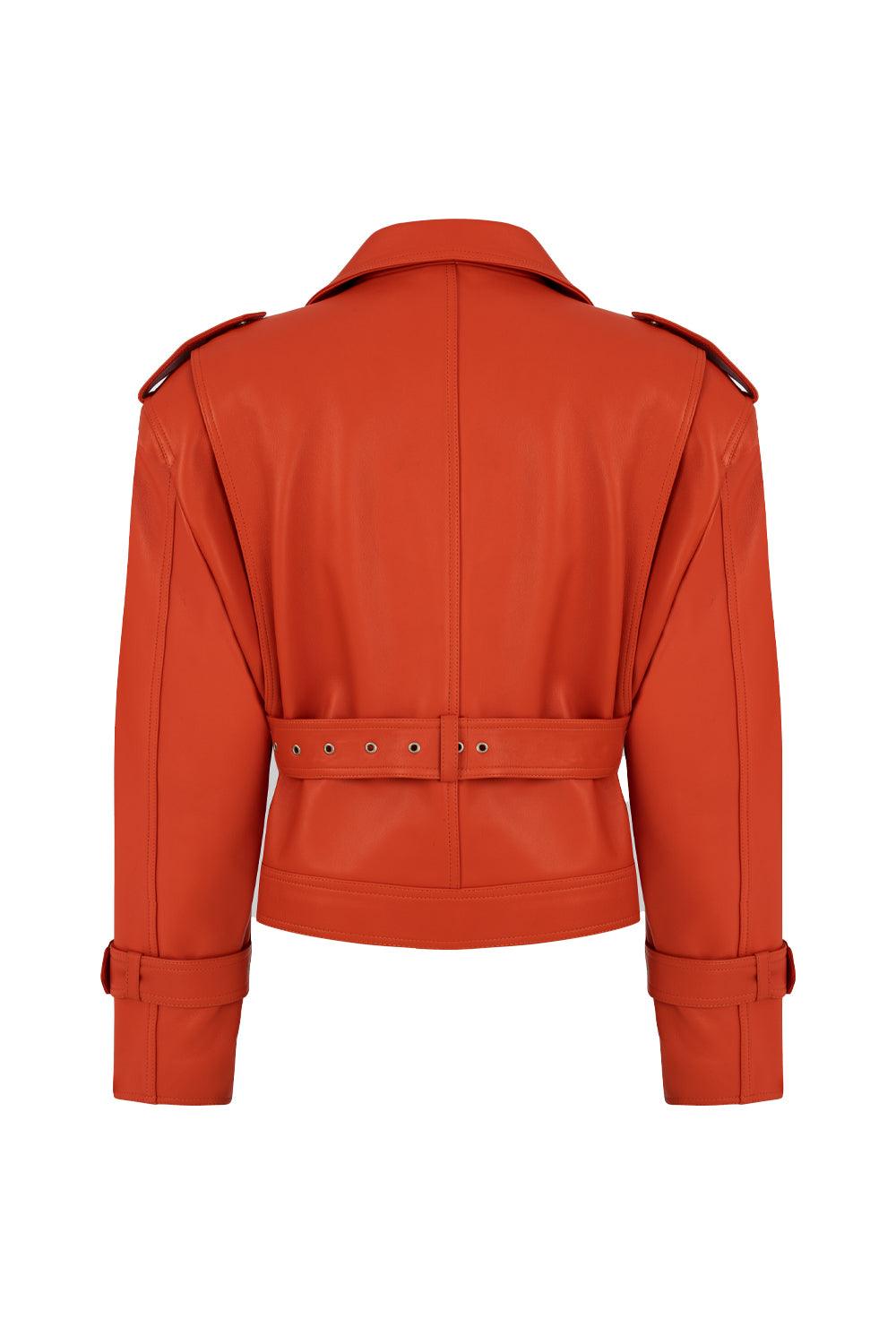 MX Clan-MX-30 Biker Turuncu-Deri Mont-2-Milagron.com