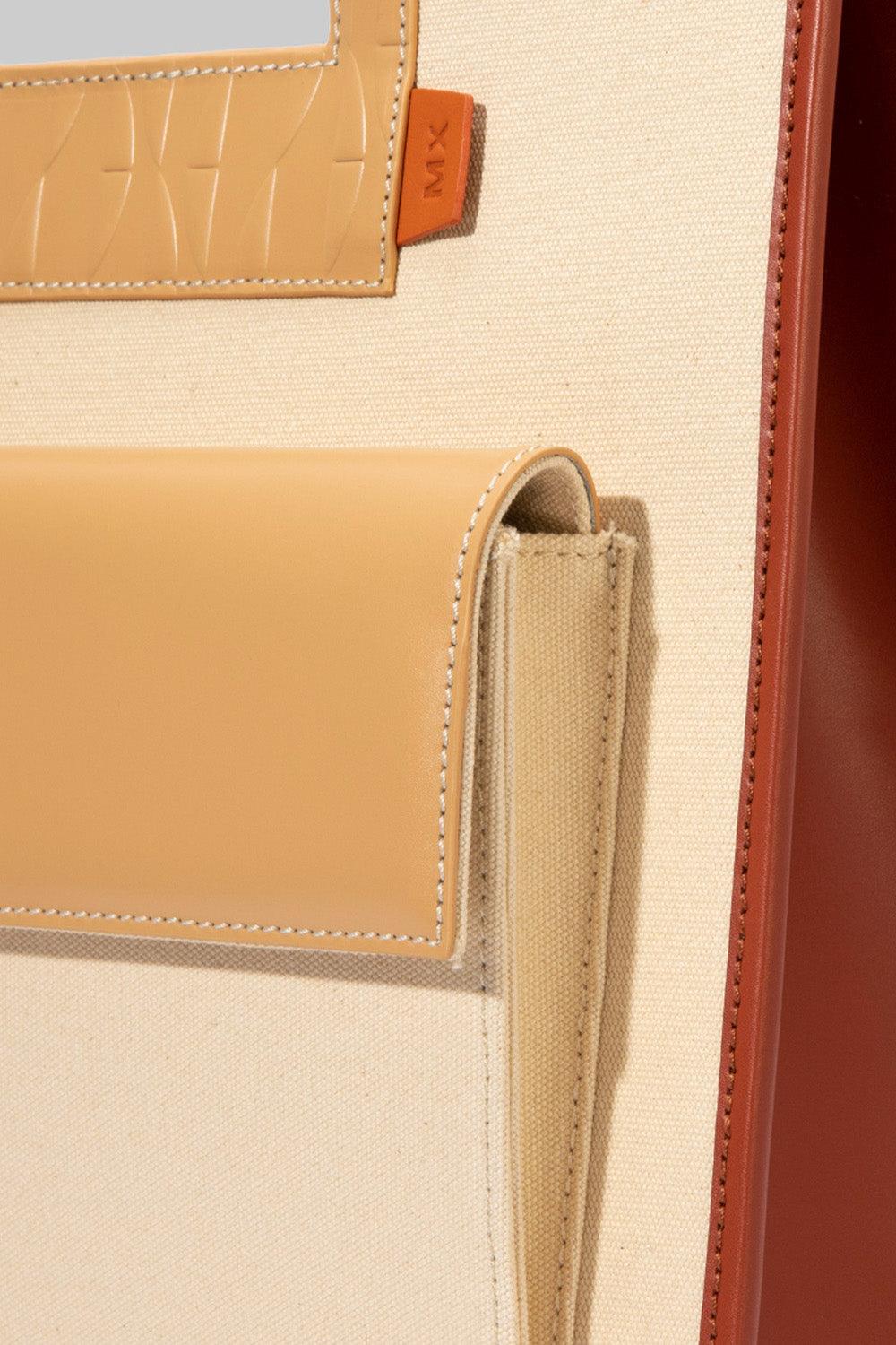 MX Clan-Micro Bej-Omuz Çantası-5-Milagron.com