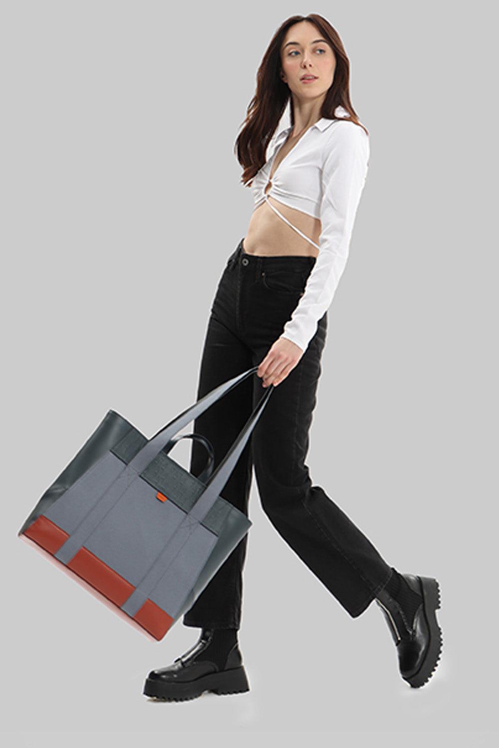 MX Clan-Mondo Lacivert-Omuz Çantası-7-Milagron.com