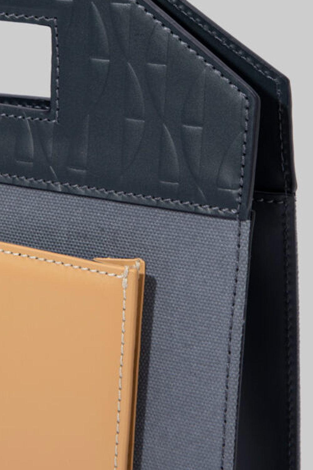 MX Clan-Nifty Lacivert-Omuz Çantası-4-Milagron.com