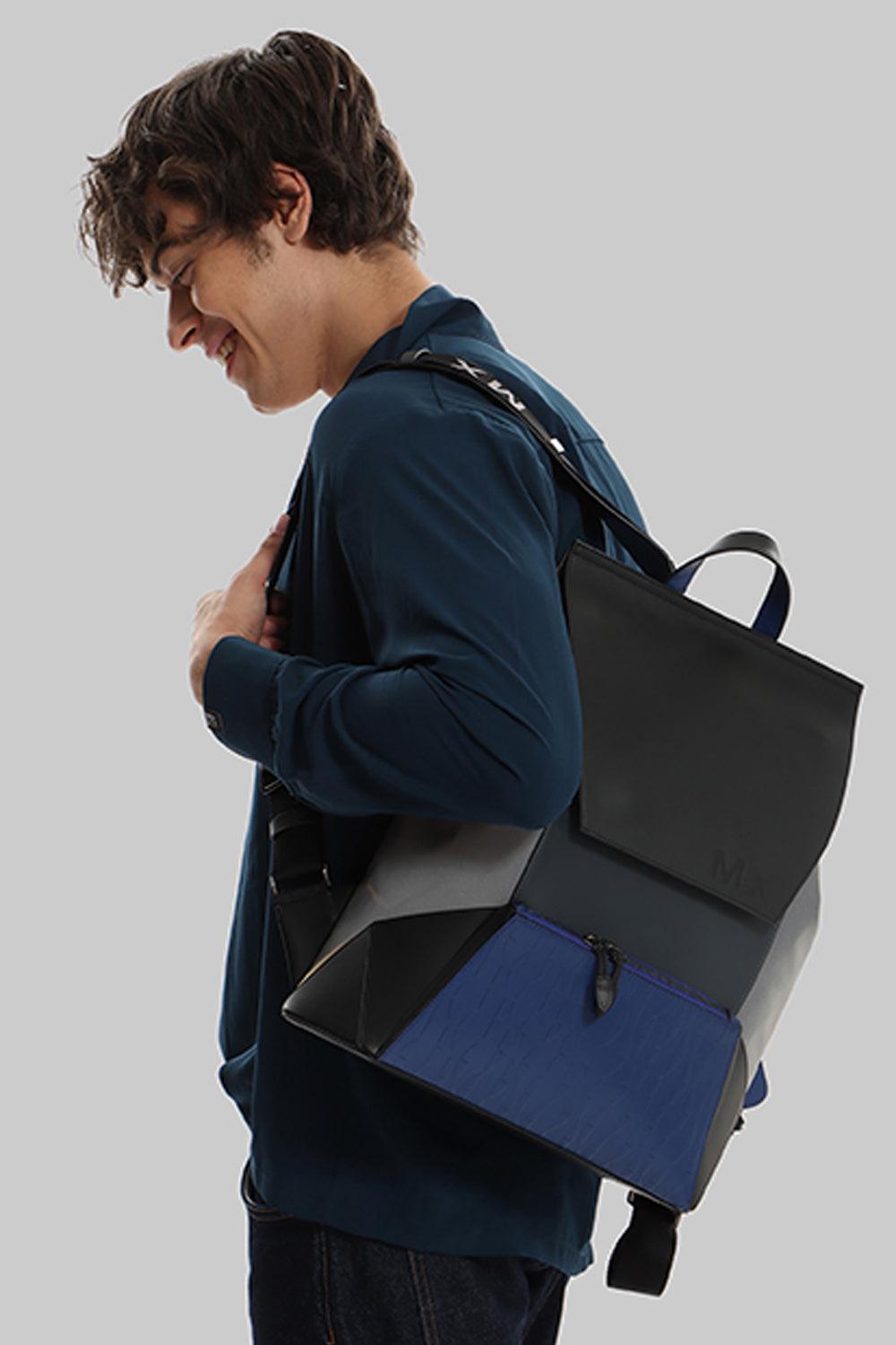 MX Clan-Outlier Lacivert-Sırt Çantası-5-Milagron.com