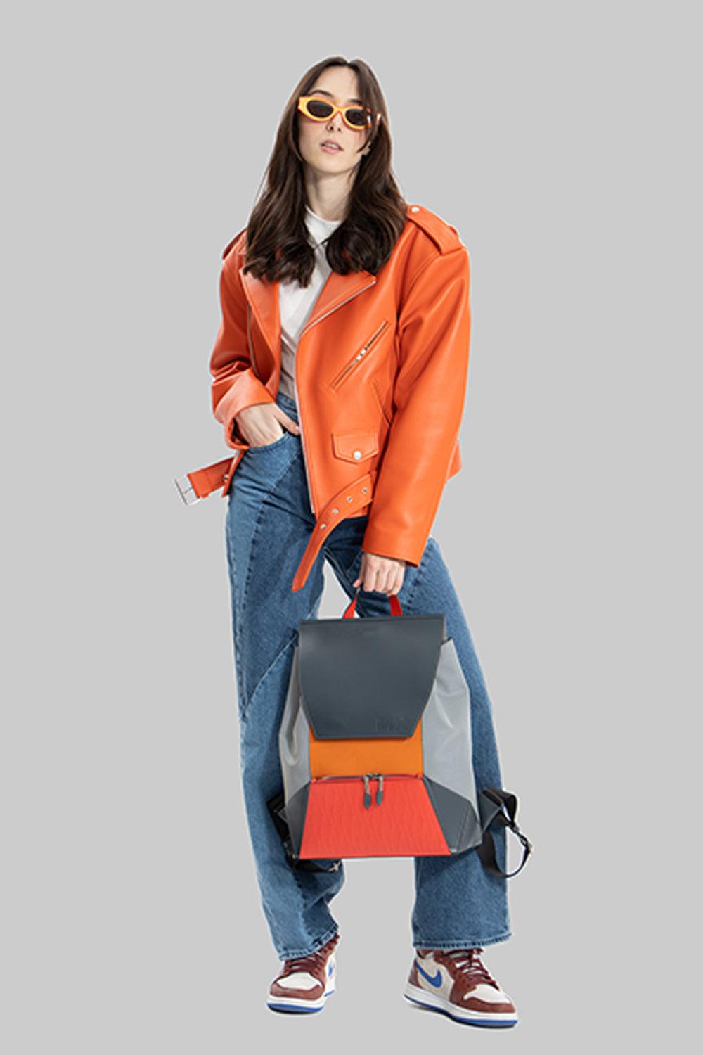 MX Clan-Outlier Turuncu-Sırt Çantası-5-Milagron.com