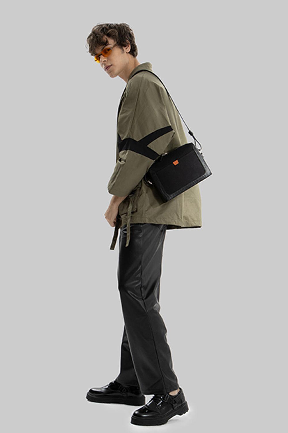 MX Clan-Postie Siyah-Omuz Çantası-5-Milagron.com