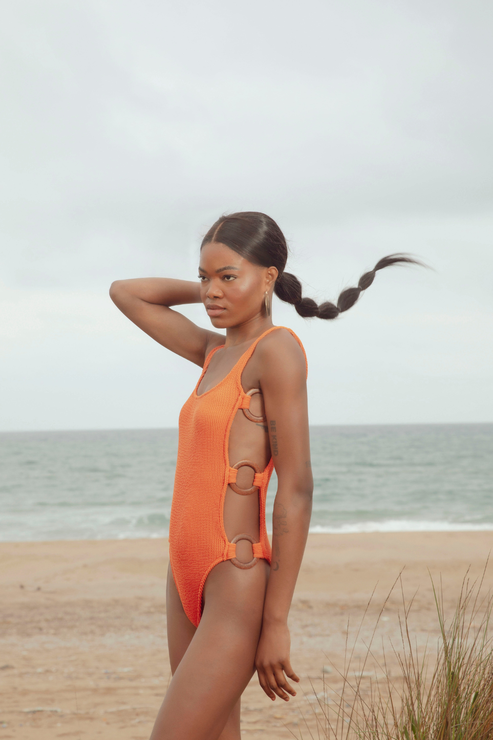 Maeve-Satsuma One Piece With Side Hoops-Mayo-2-Milagron.com