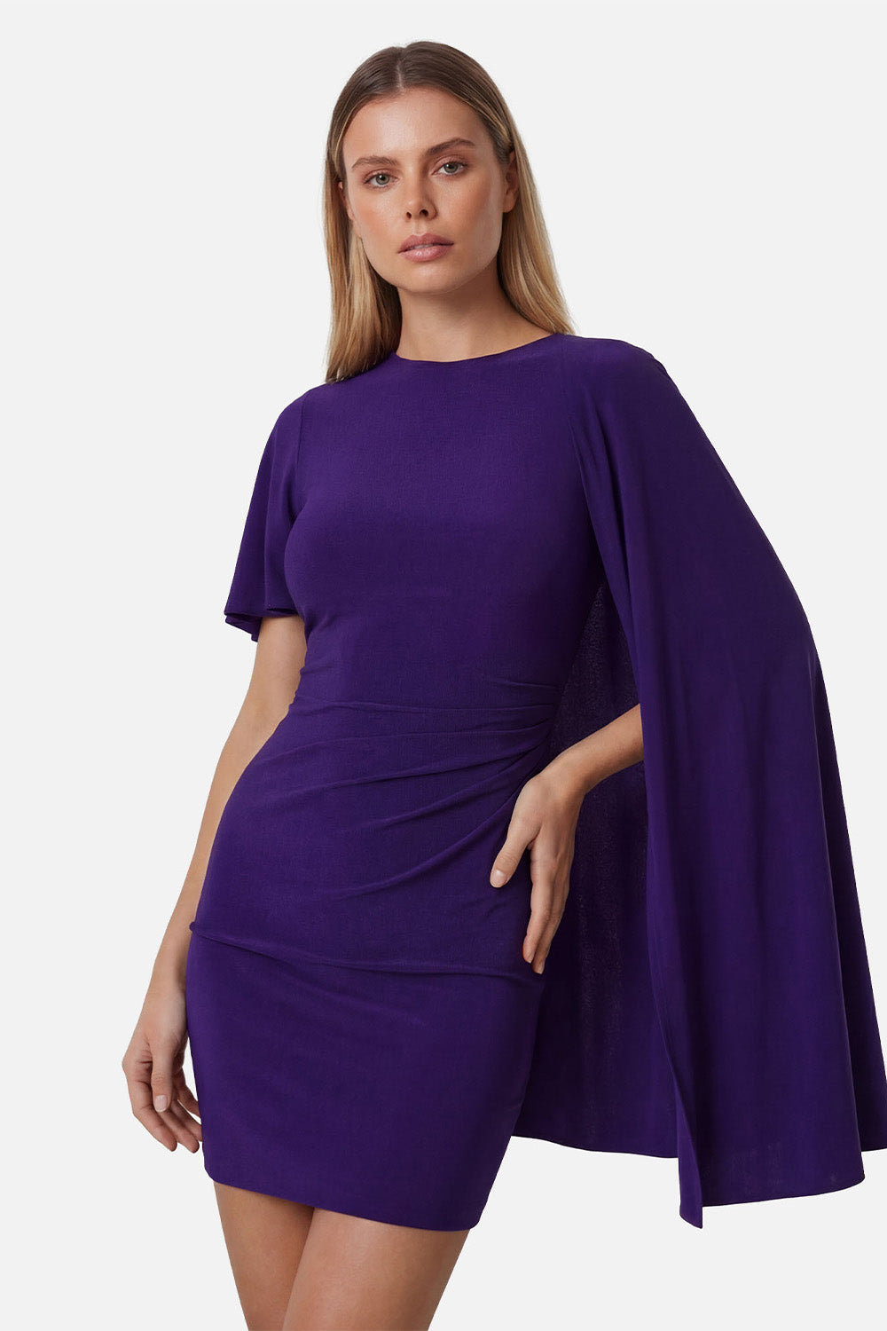 Aurora Mor Elbise - 3