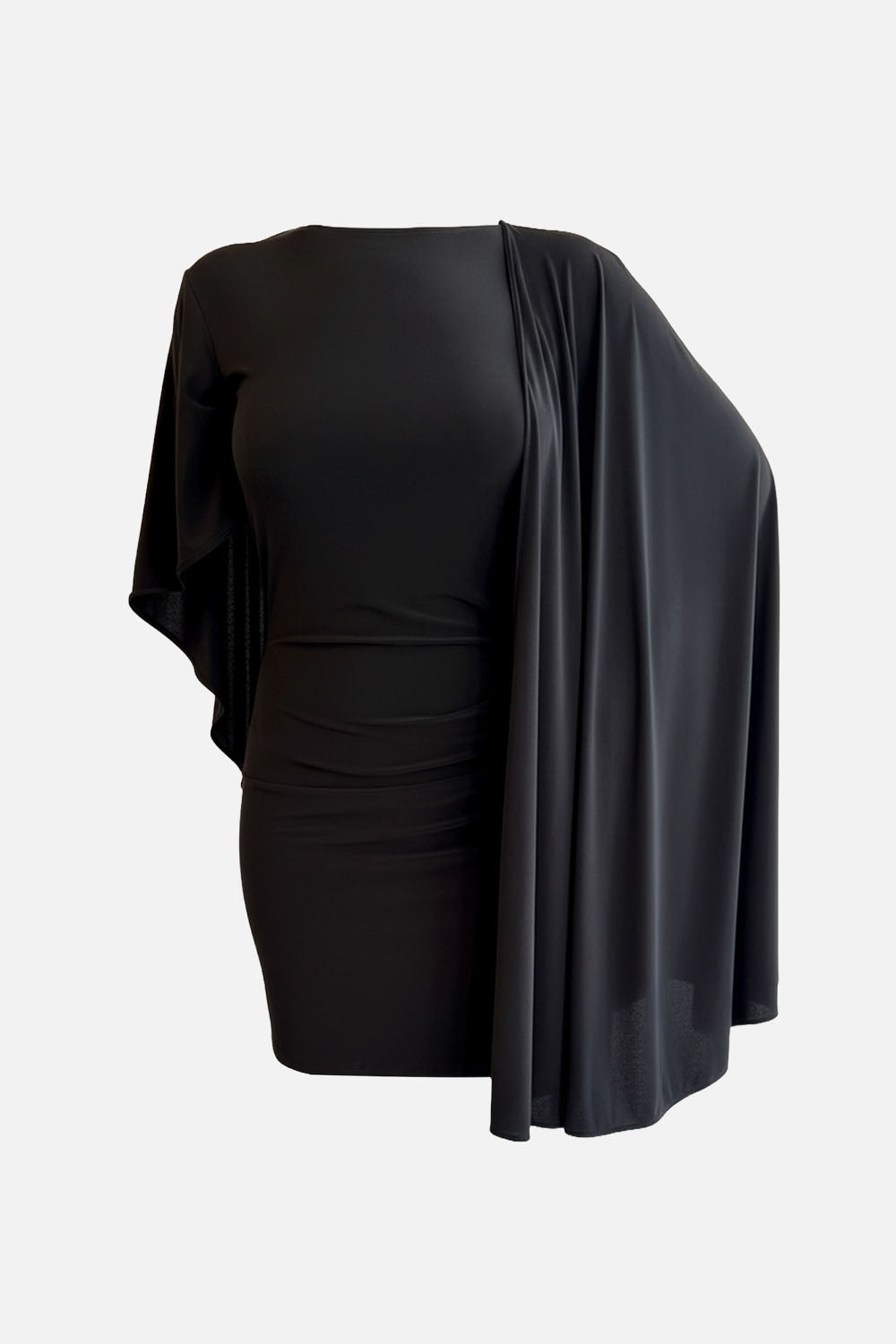 Aurora Siyah Elbise - 6