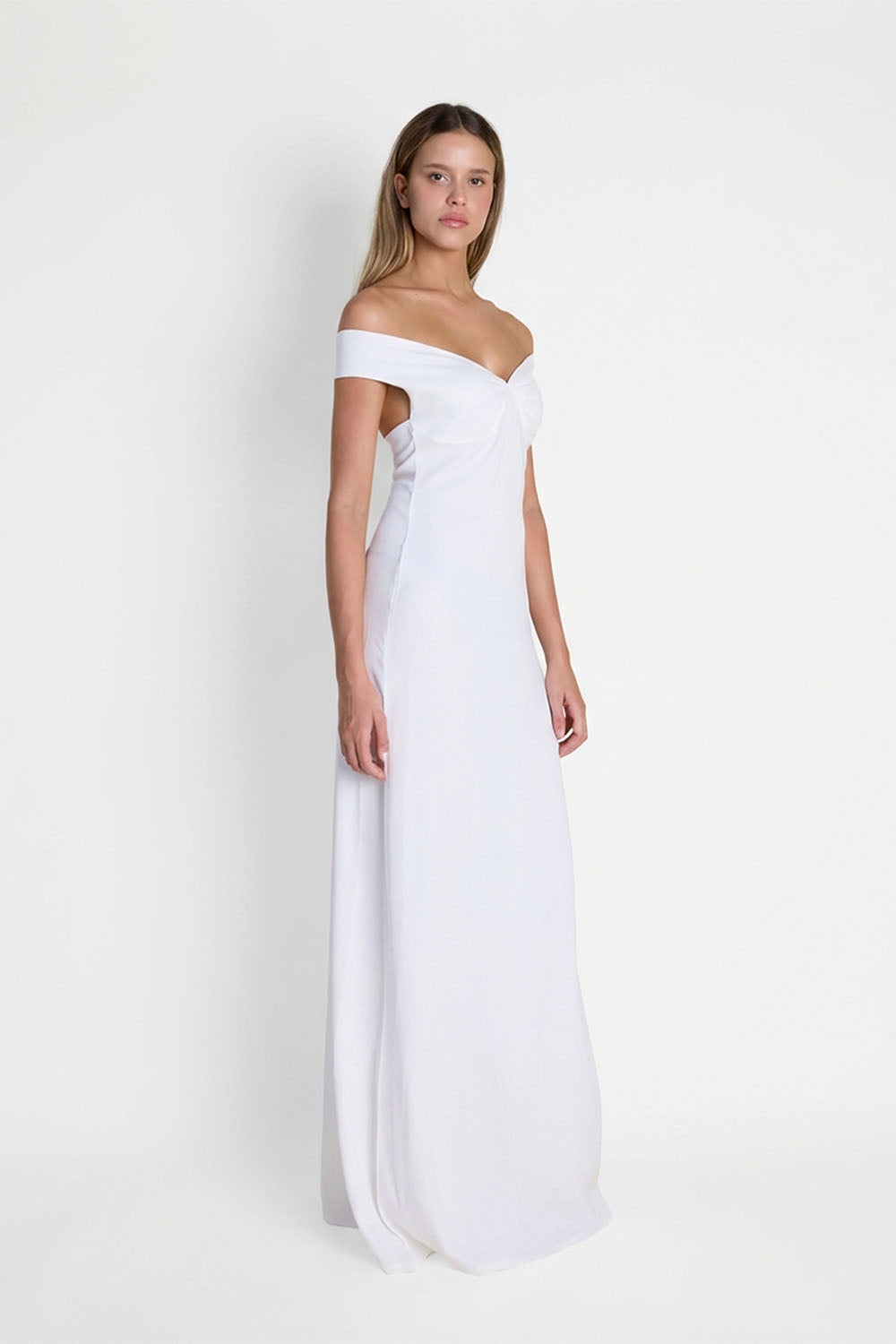 Bridget Beyaz Elbise - 3