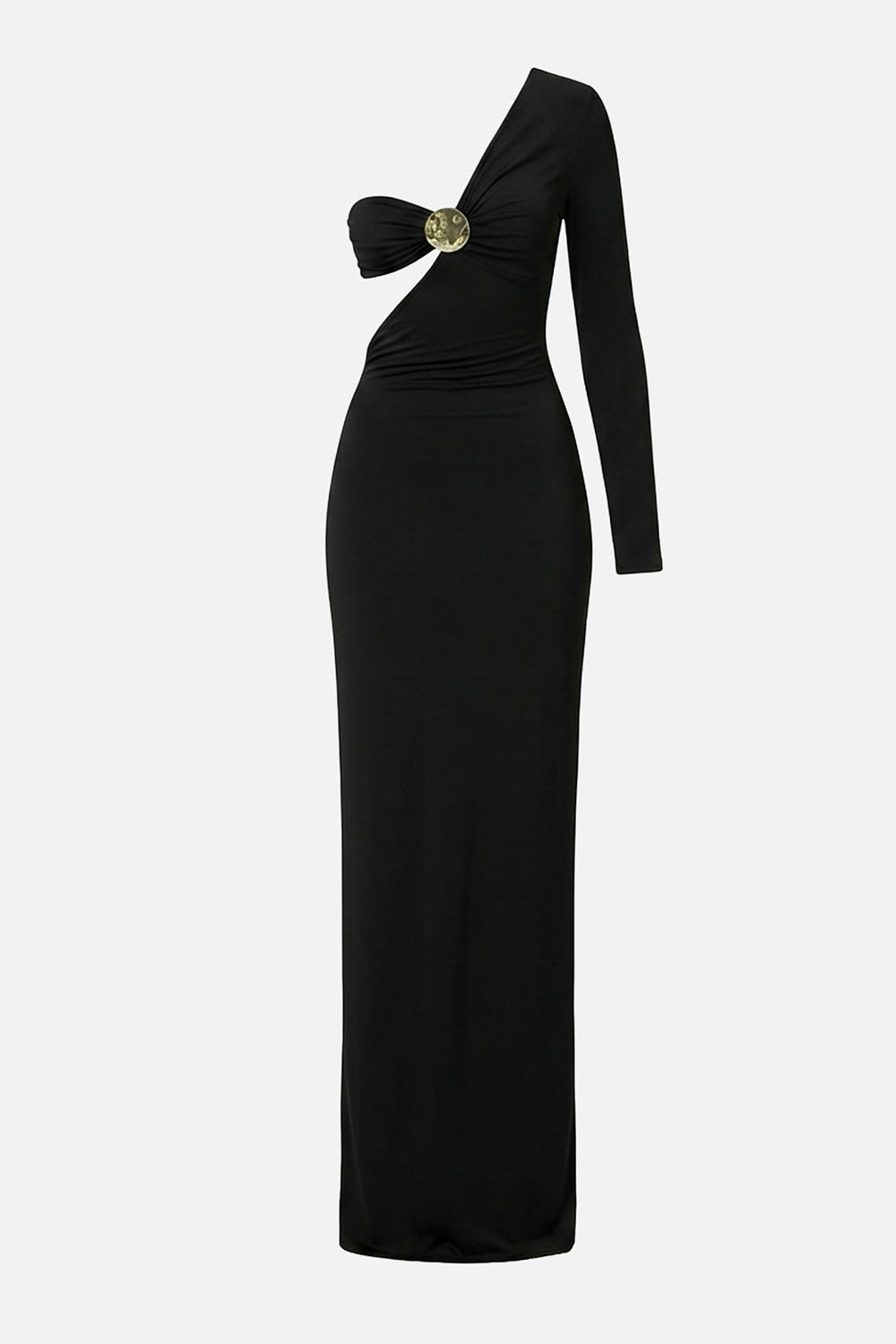 Helia Siyah Elbise - 6