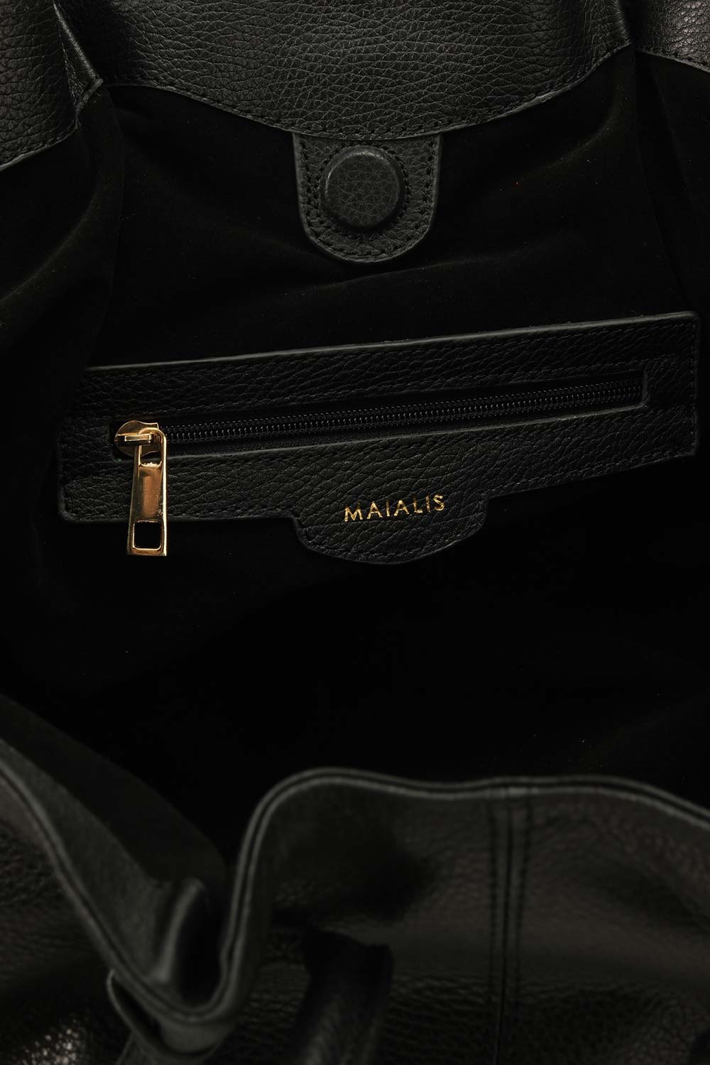 Maialis Design-Dyna Mini Black-Omuz Çantası-2-Milagron.com