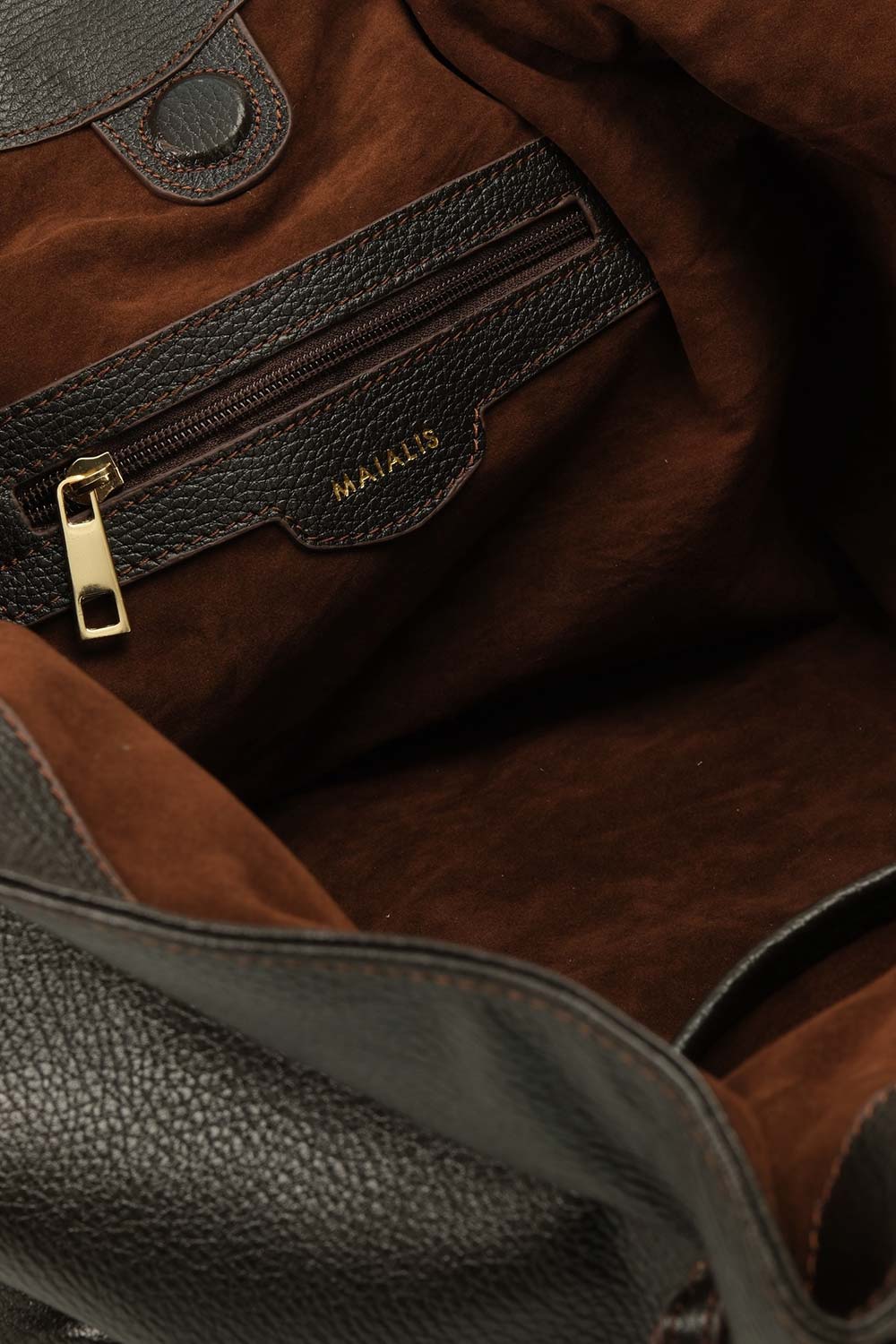 Maialis Design-Dyna Mini Brown-Omuz Çantası-4-Milagron.com