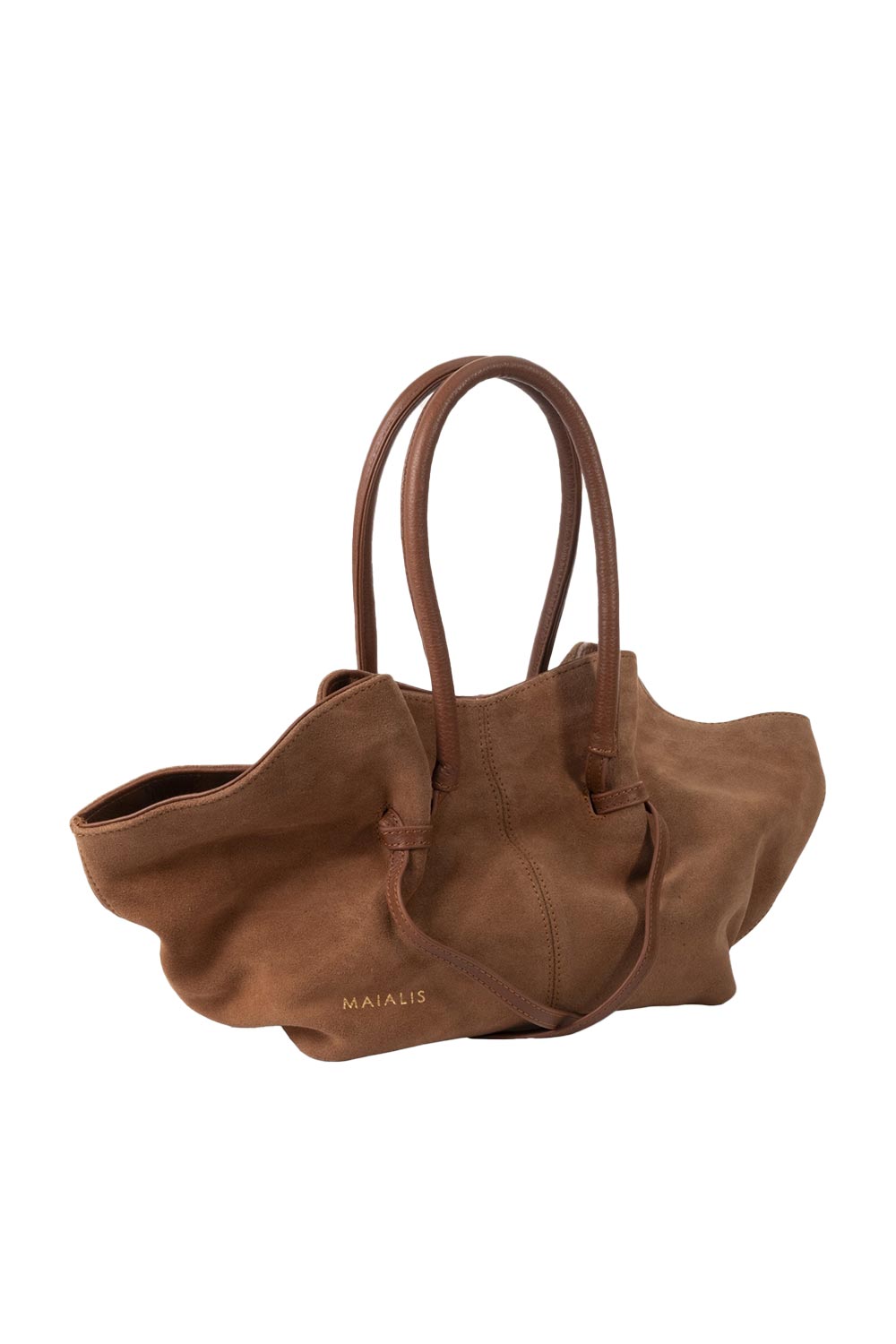 Maialis Design-Dyna Mini Camel Suede-Omuz Çantası-1-Milagron.com