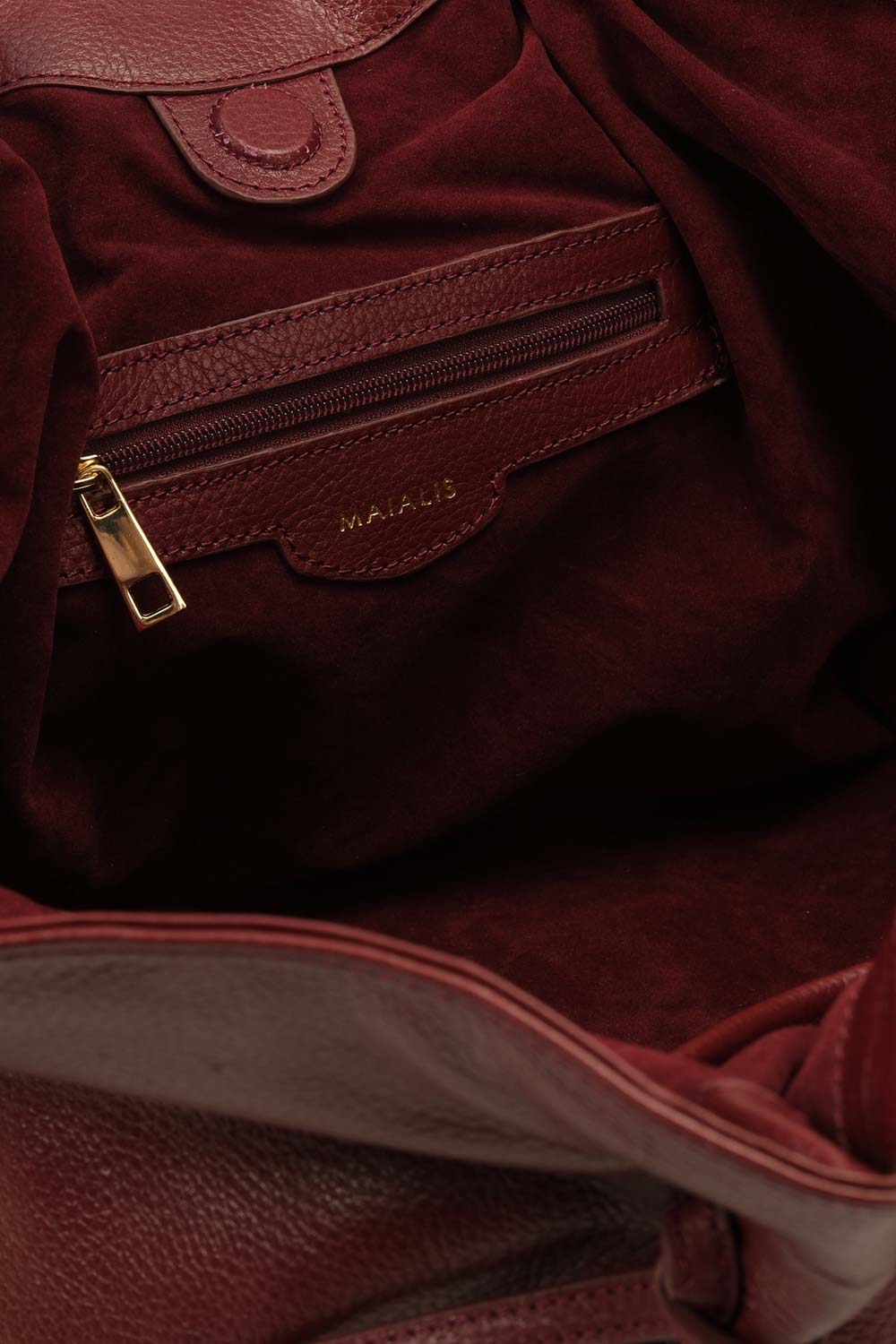 Maialis Design-Dyna Mini Claret Red-Omuz Çantası-2-Milagron.com