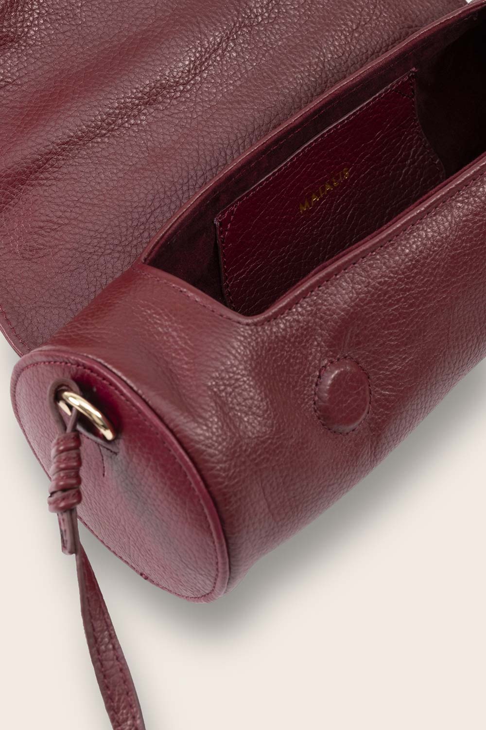 Maialis Design-Roll Claret Red-Omuz Çantası-2-Milagron.com