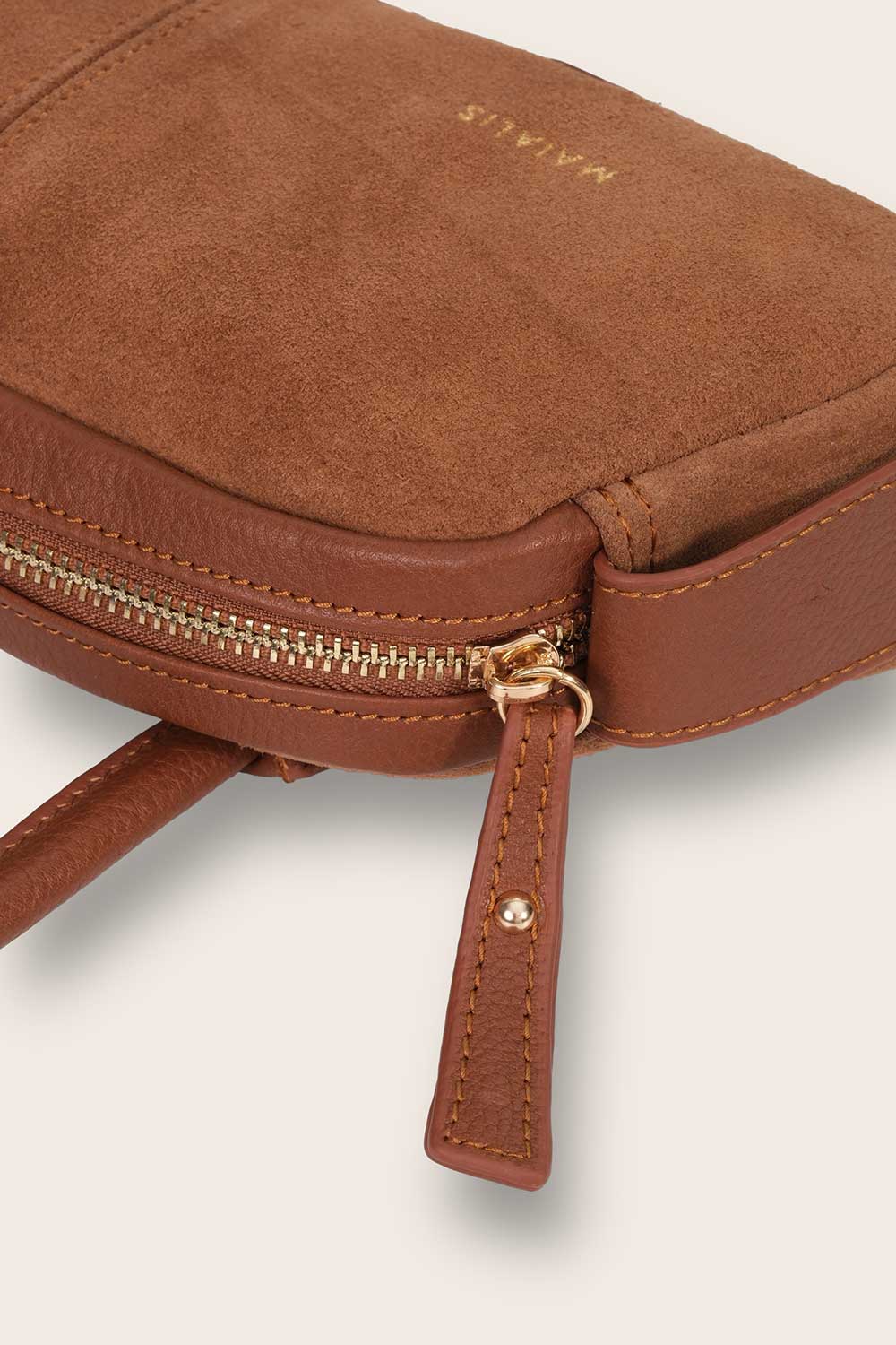 Maialis Design-Stella Camel Suede-Omuz Çantası-2-Milagron.com