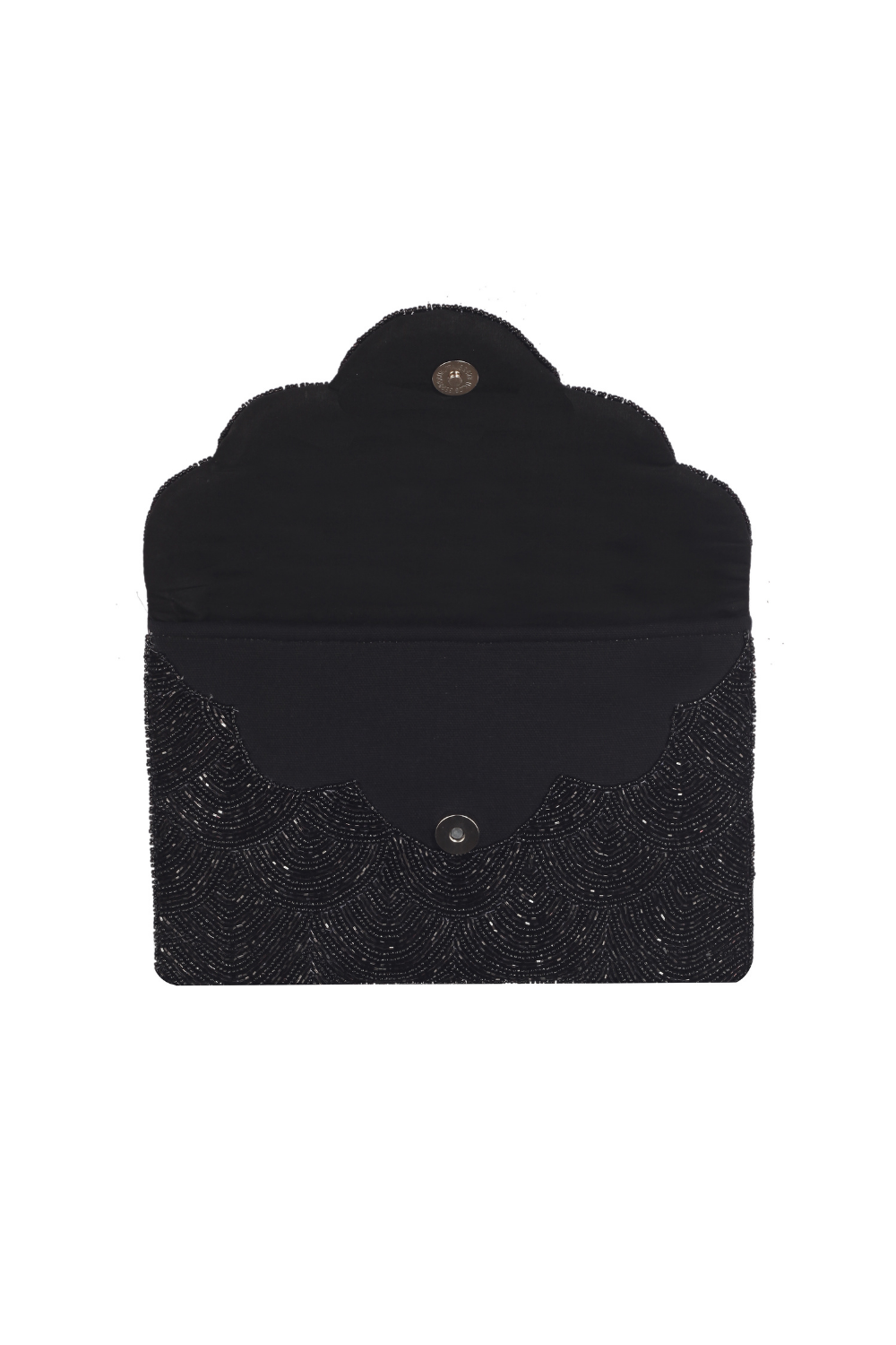 Maisha's-Galaksi İşlemeli Özel Tasarım Clutch Çanta-El Çantası-2-Milagron.com