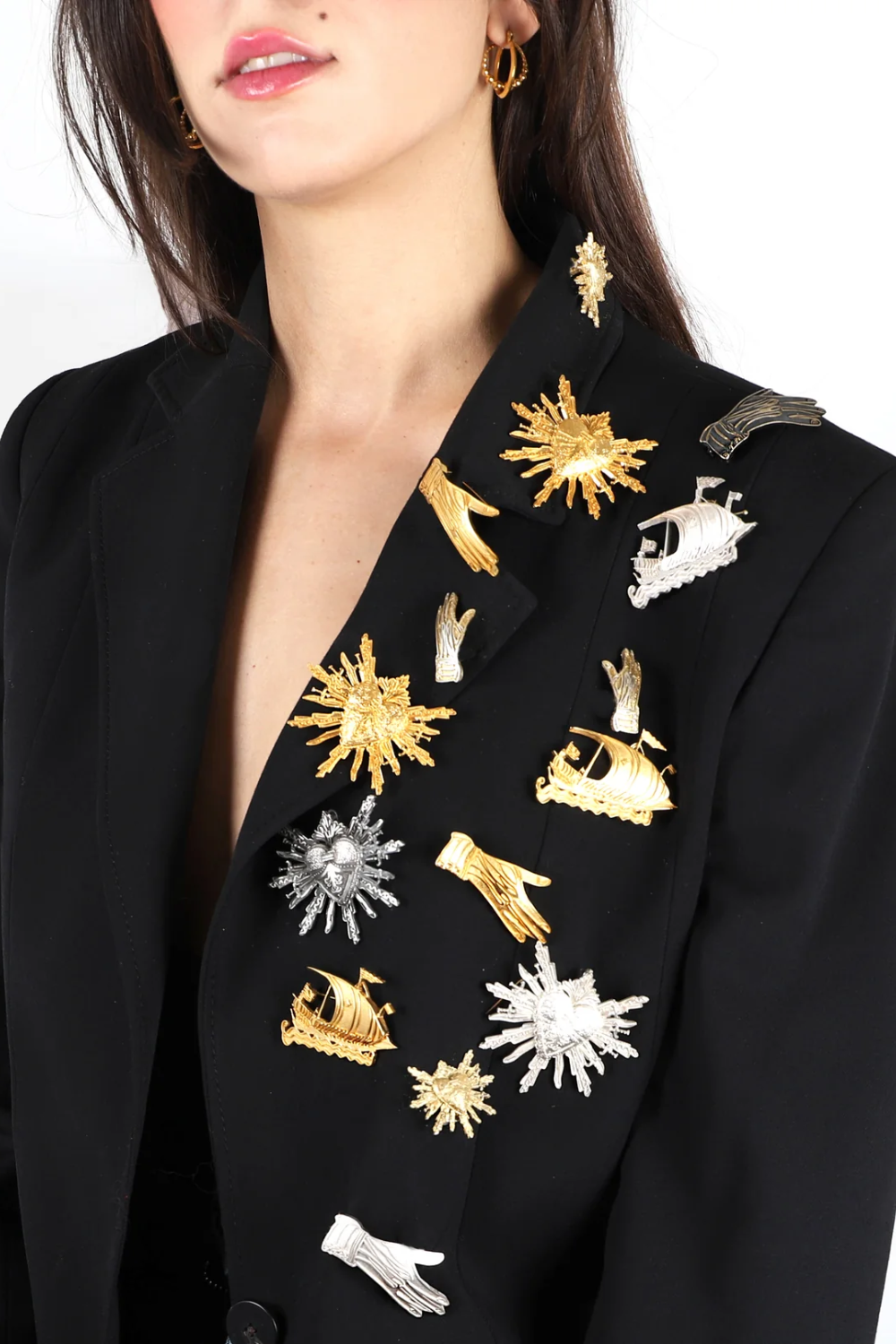 Maison Lygos-Ex-voto Gemi Broş-Rozet-3-Milagron.com