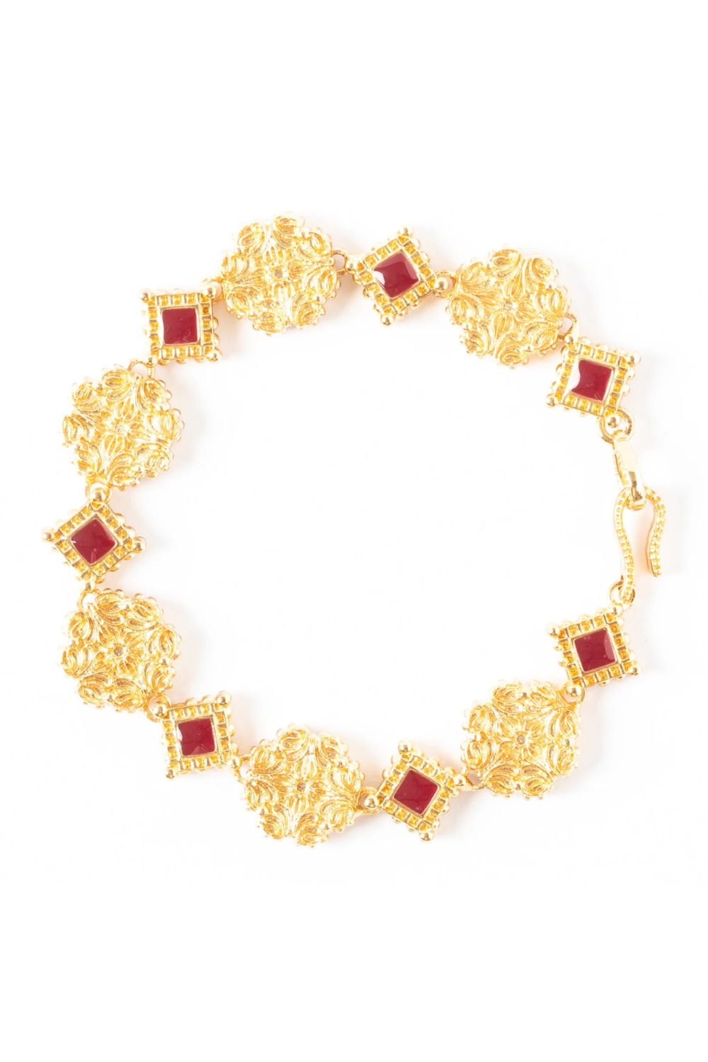 Maison Lygos-Galla Placidia Kare Bileklik-Bileklik-1-Milagron.com