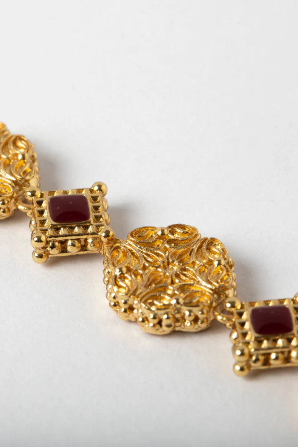 Maison Lygos-Galla Placidia Kare Bileklik-Bileklik-2-Milagron.com