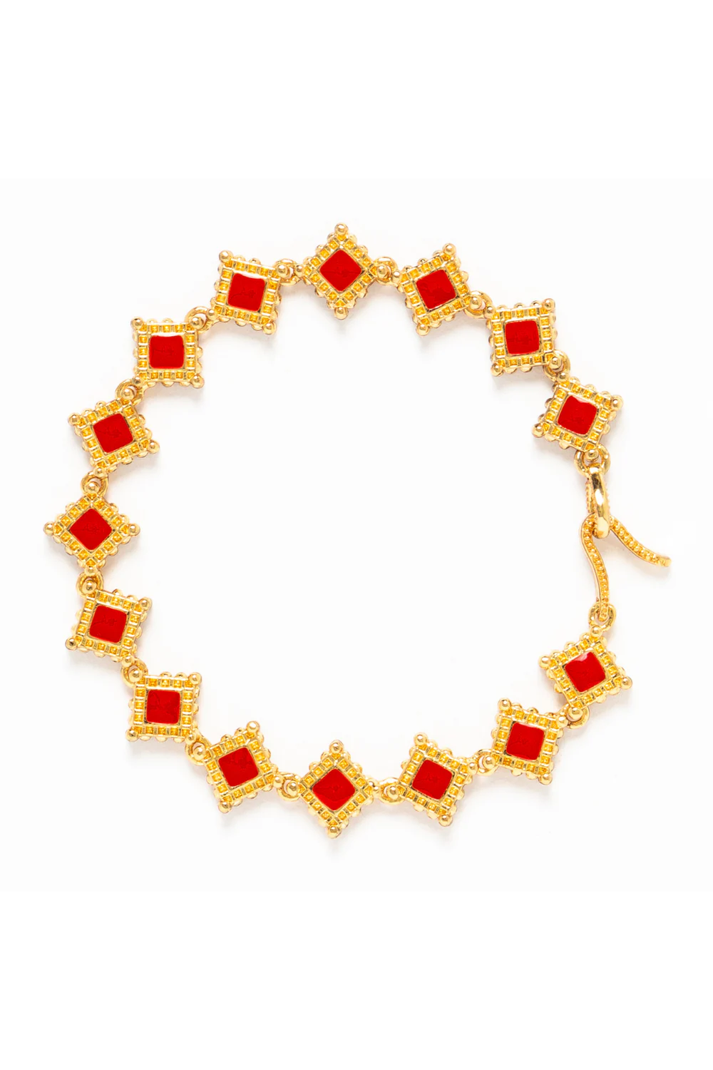 Maison Lygos-Ravenna Kare Bileklik-Bileklik-1-Milagron.com