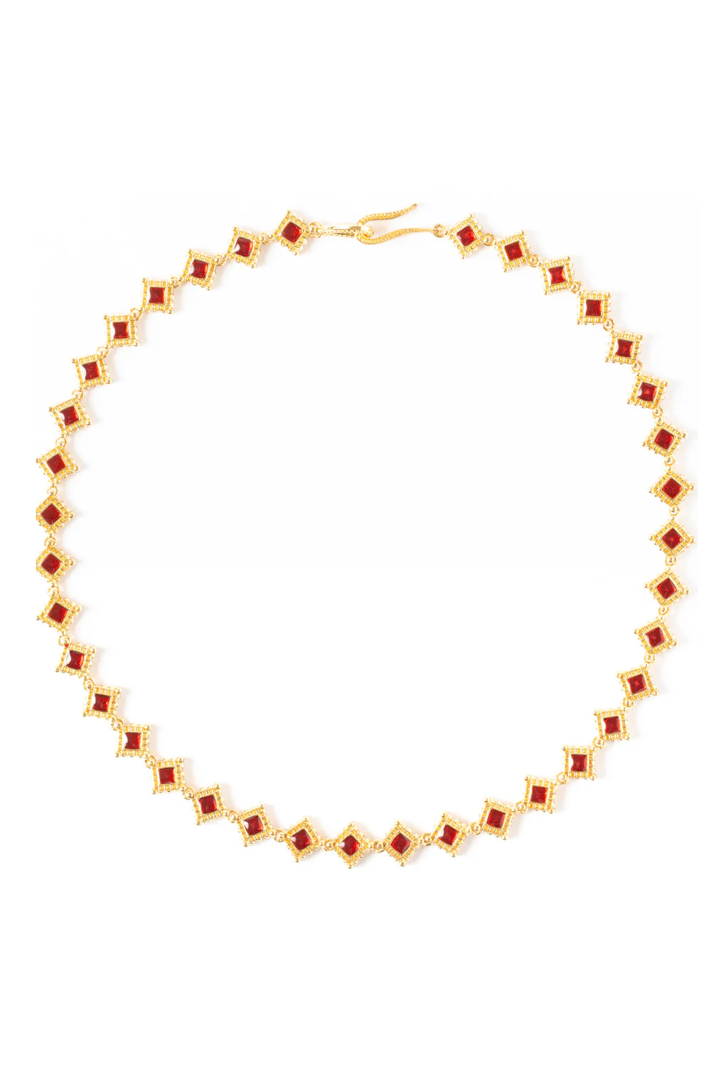 Maison Lygos-Ravenna Kare Kolye-Kolye-1-Milagron.com