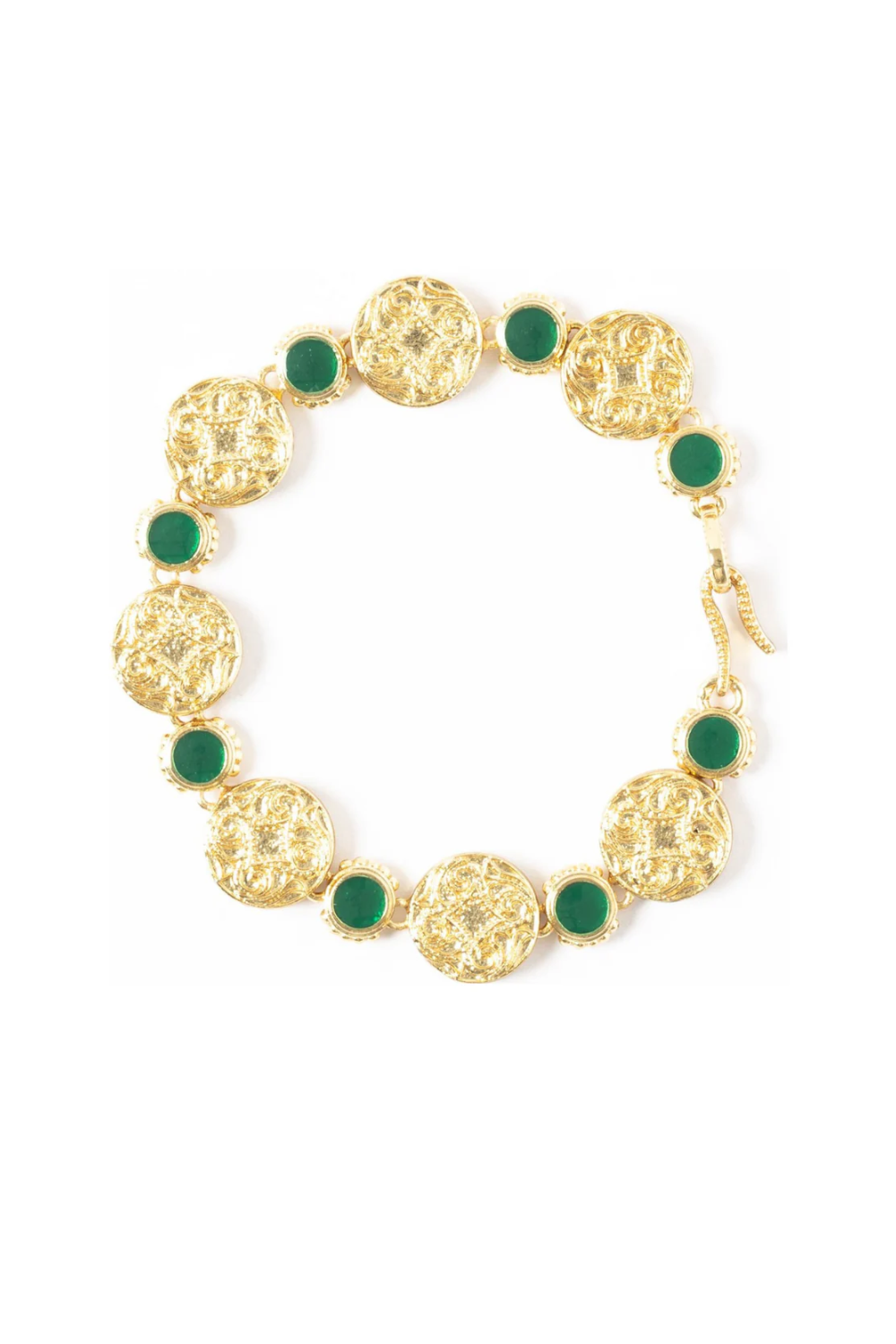 Maison Lygos-Theodora Yuvarlak Bileklik-Bileklik-1-Milagron.com