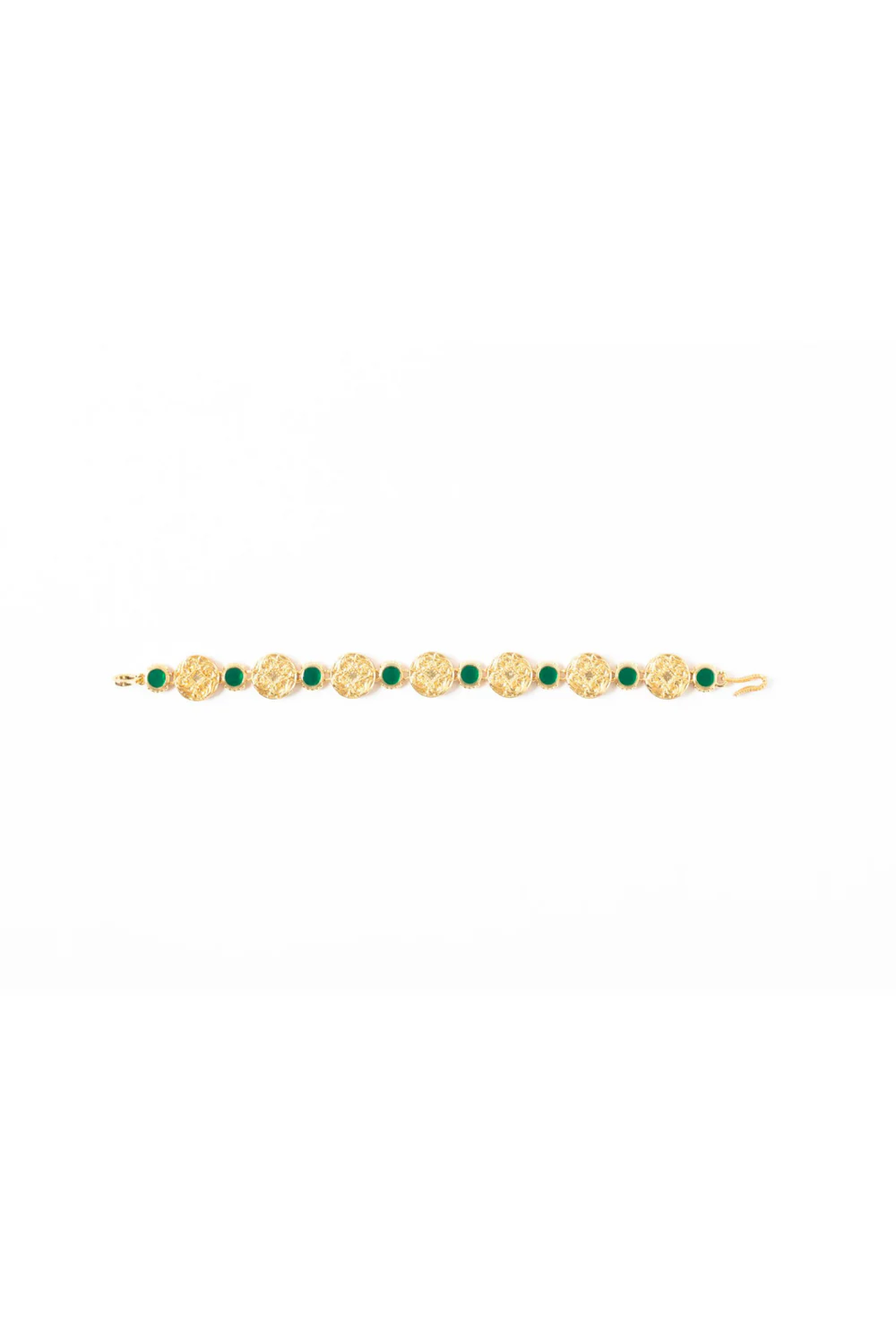 Maison Lygos-Theodora Yuvarlak Bileklik-Bileklik-3-Milagron.com