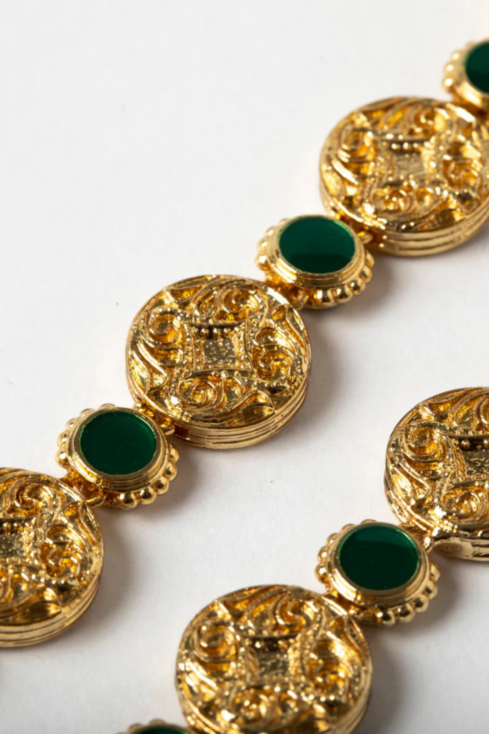 Maison Lygos-Theodora Yuvarlak Kolye-Kolye-2-Milagron.com