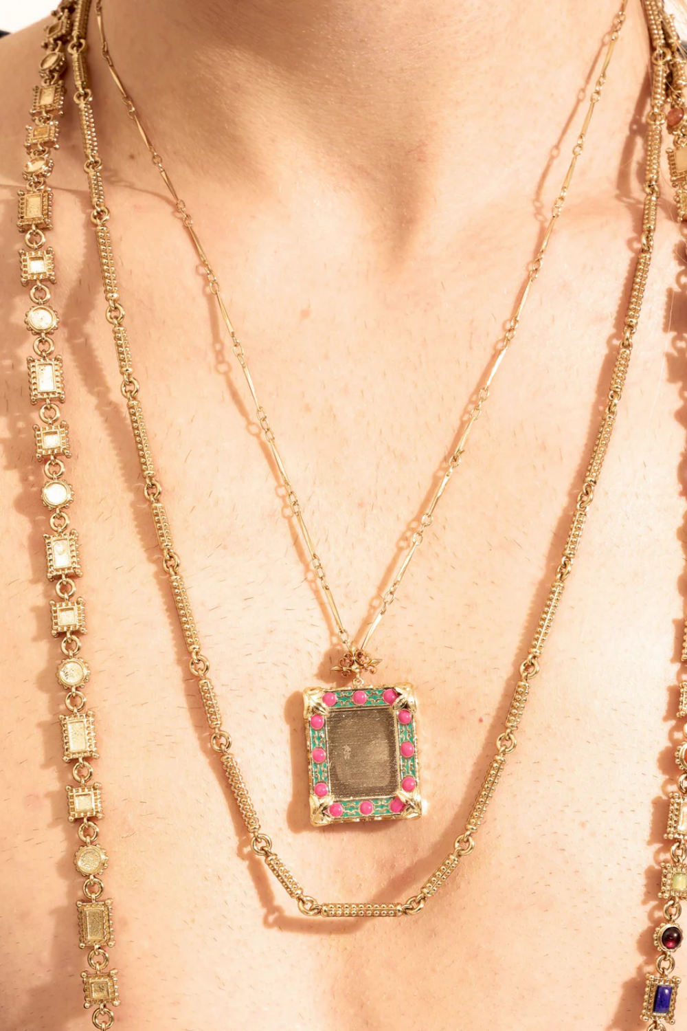 Maison Lygos-Zoe Zincir-Kolye-4-Milagron.com