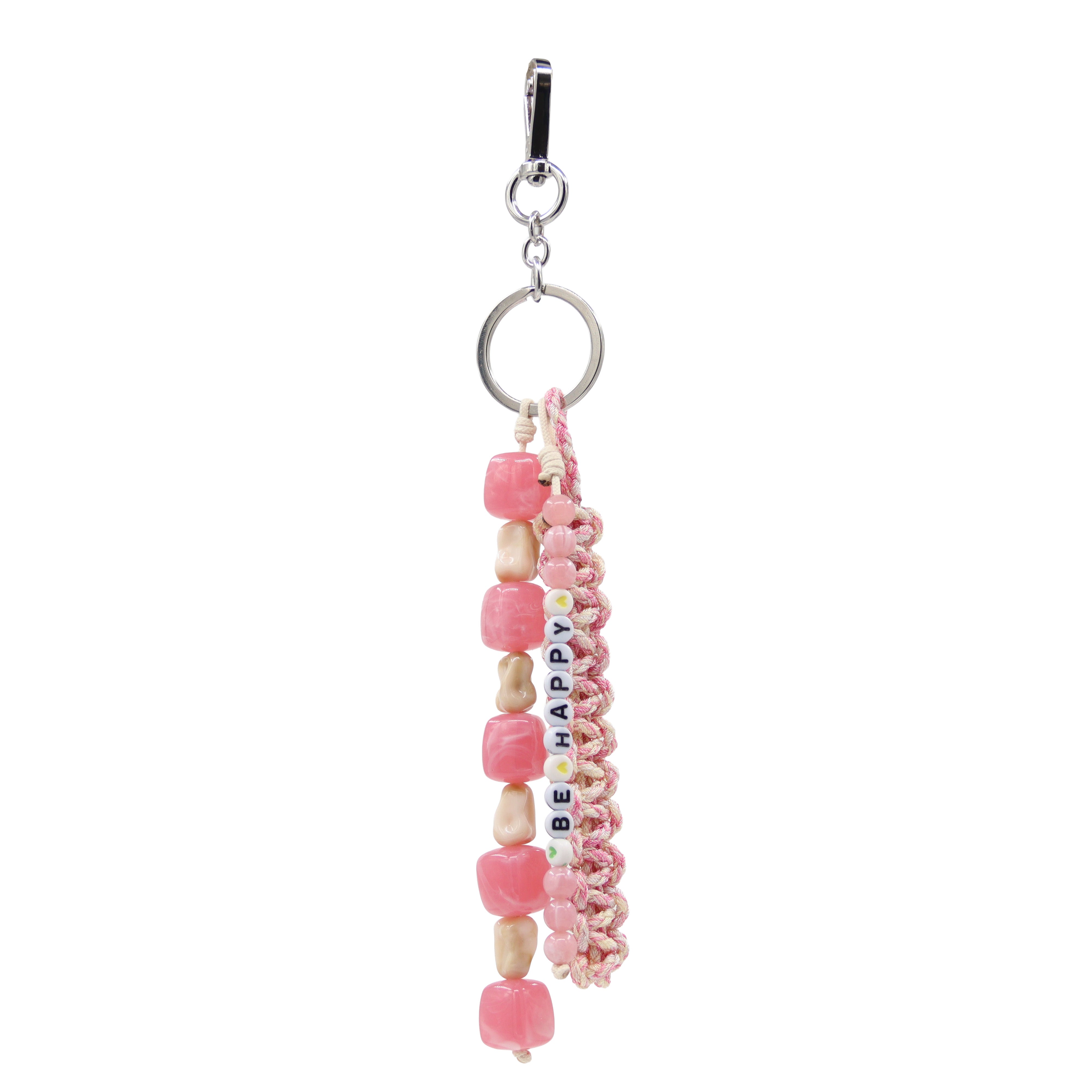 Maison Sacrée-Bien Vivre Be Happy Bag Charm-Çanta Aksesuarları-1-Milagron.com