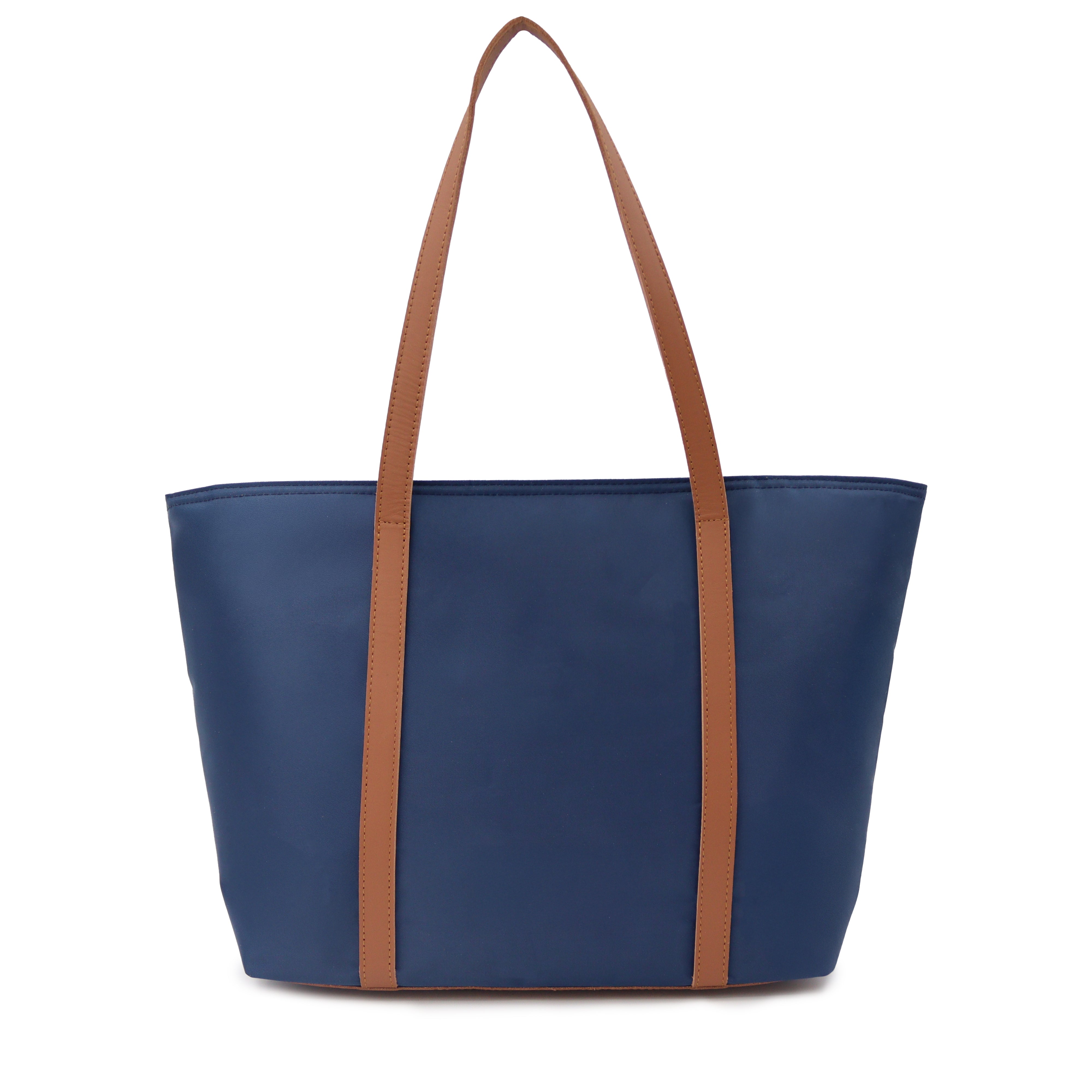 Maison Sacrée-Croisette Urban Navy Blue Large Shoulder Bag-Omuz Çantası-2-Milagron.com