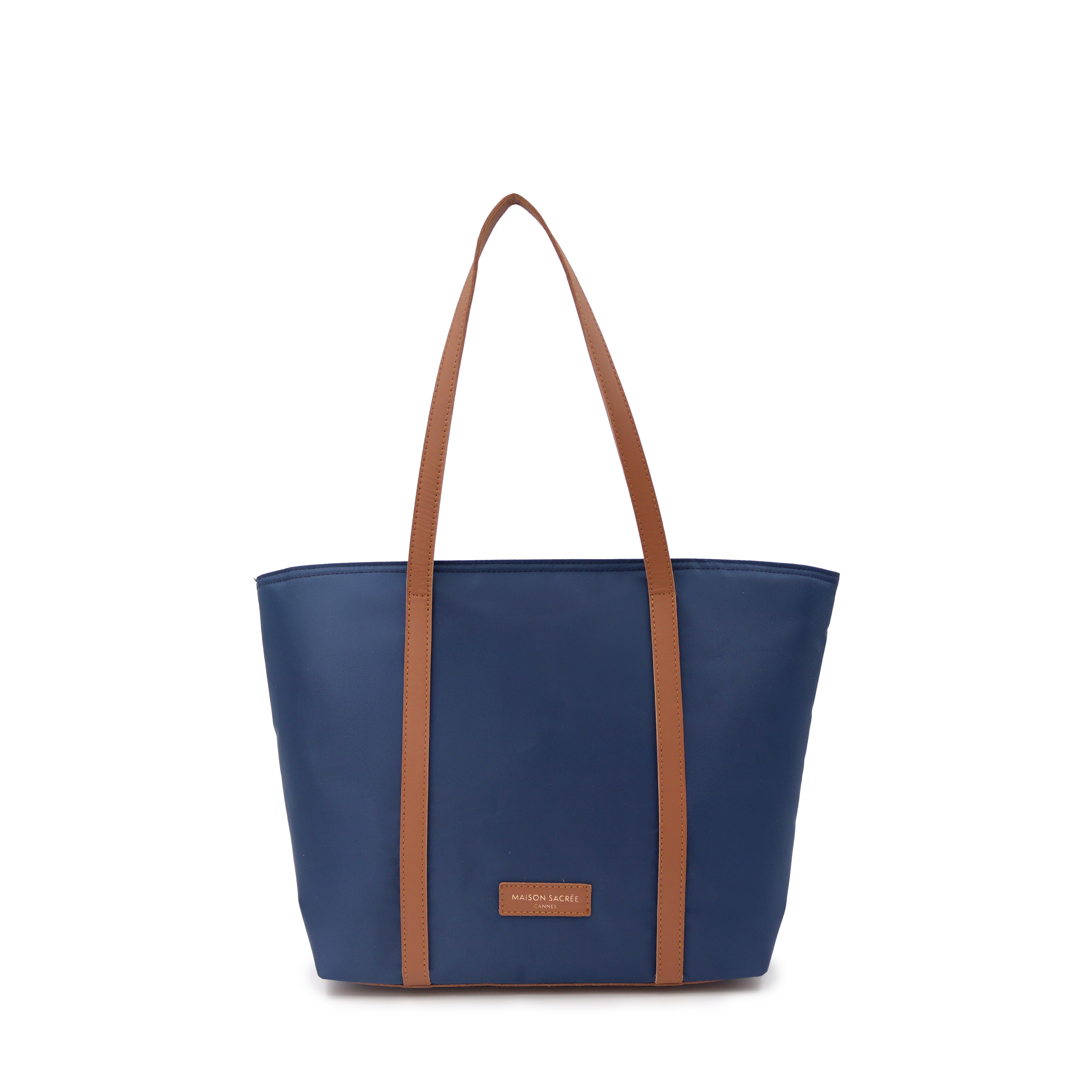 Maison Sacrée-Croisette Urban Navy Blue Mini Shoulder Bag-Omuz Çantası-1-Milagron.com