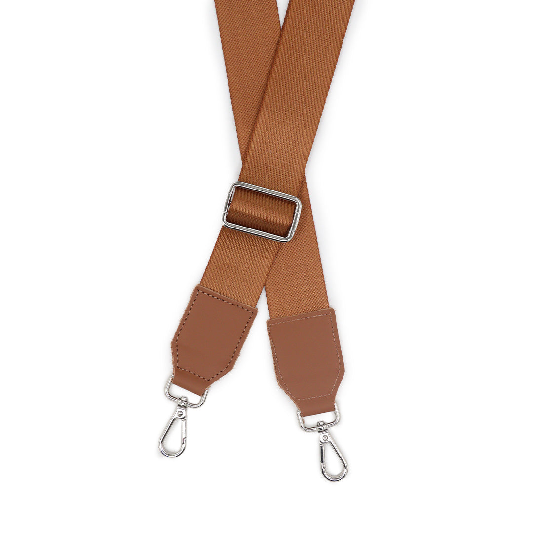 Maison Sacrée-Golden Brown Strap-Çanta Aksesuarları-2-Milagron.com